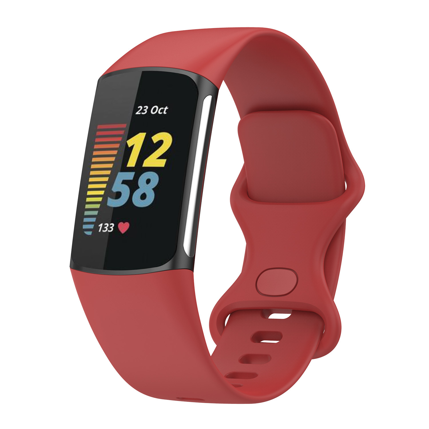 Fitbit Charge 5 Sport Strap - Red