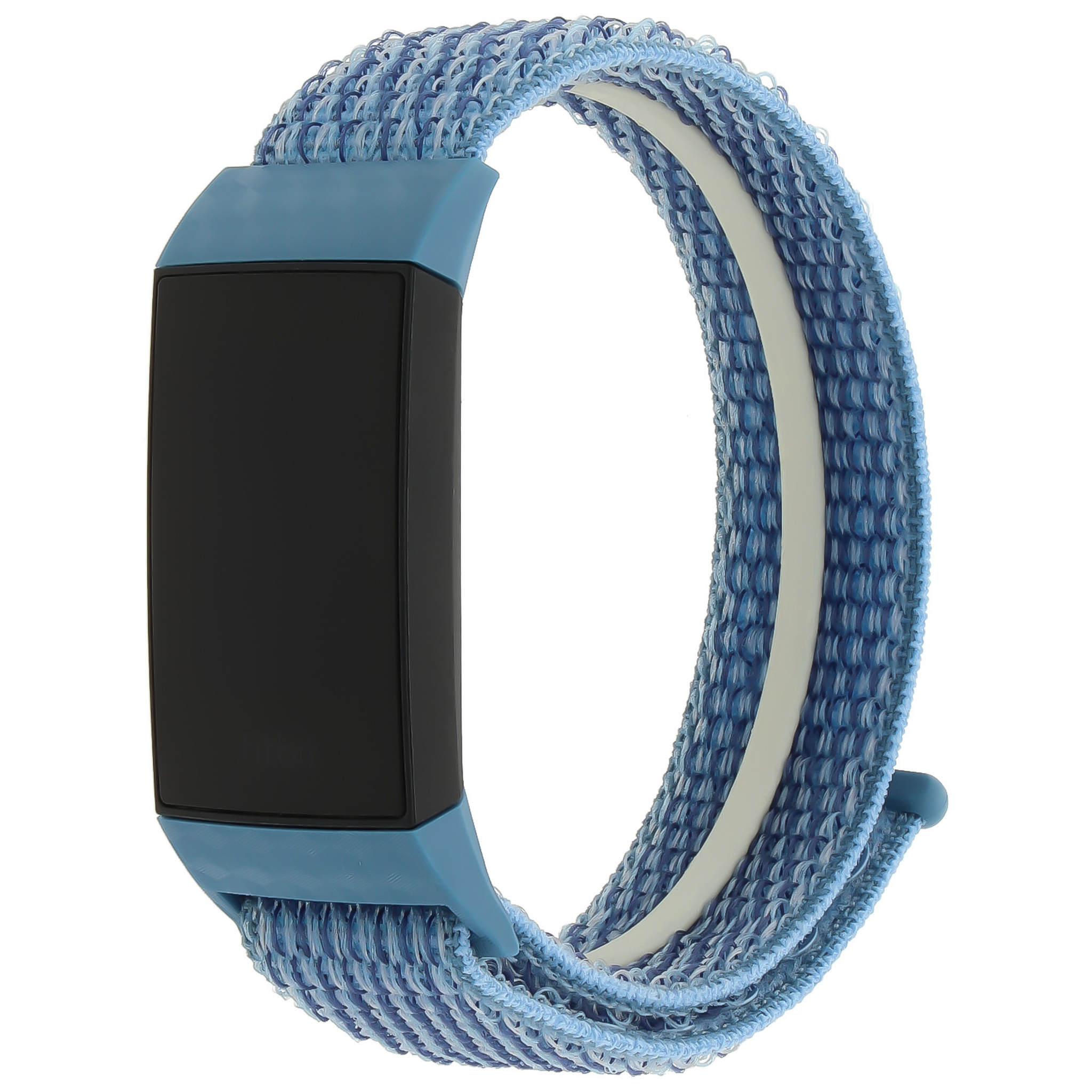Fitbit Charge 3 &Amp; 4 Nylon Strap - Cape Blue