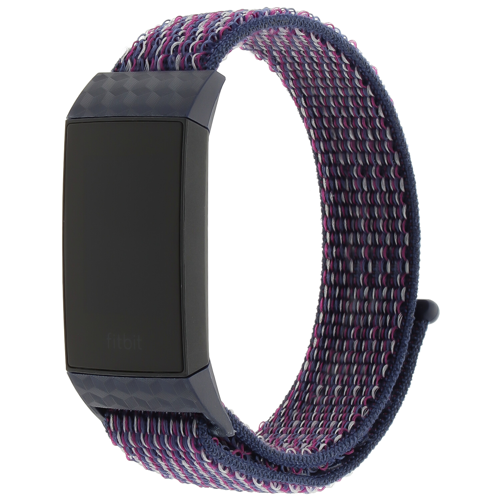 Fitbit Charge 3 &Amp; 4 Nylon Strap - Indigo