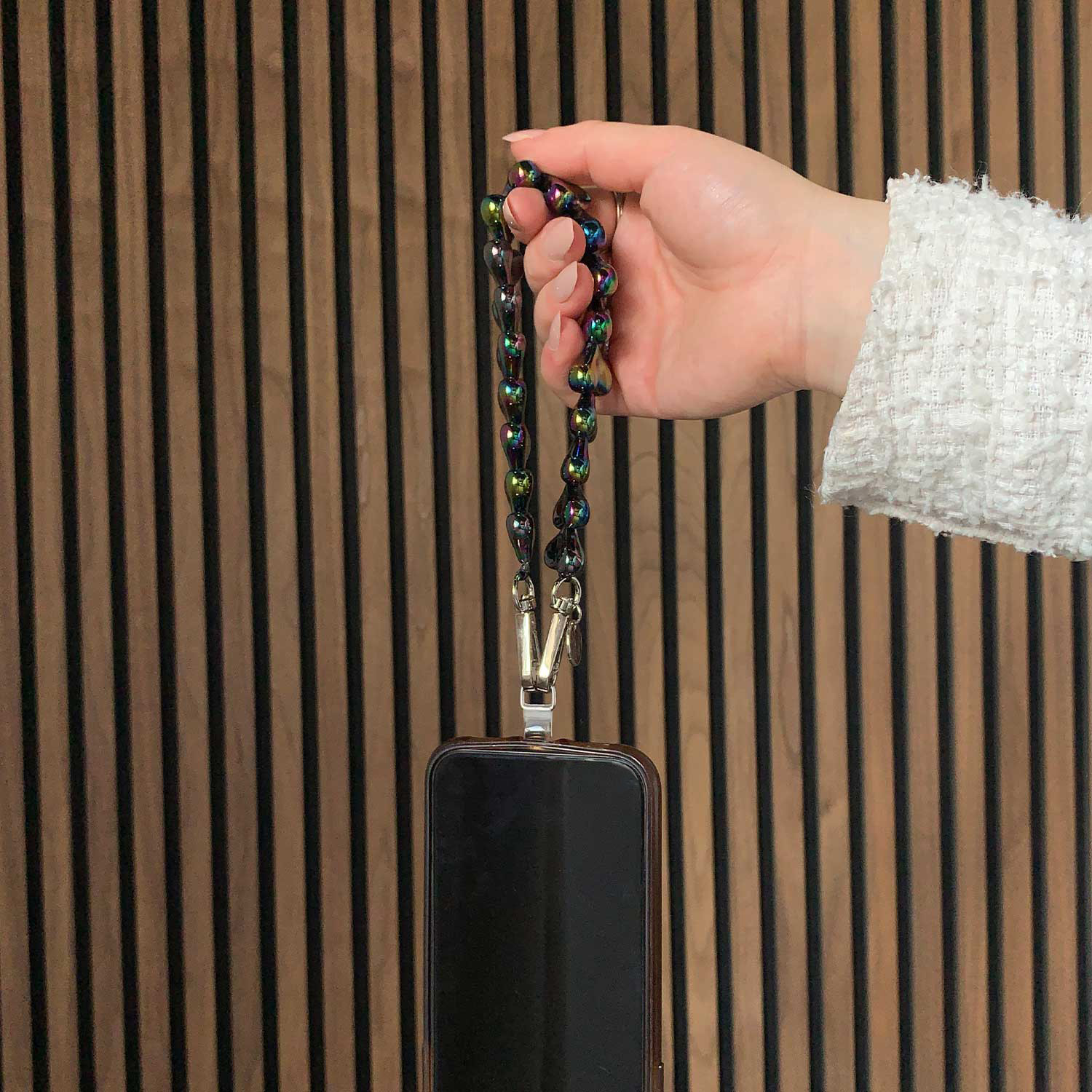 Cell phone chains Heart