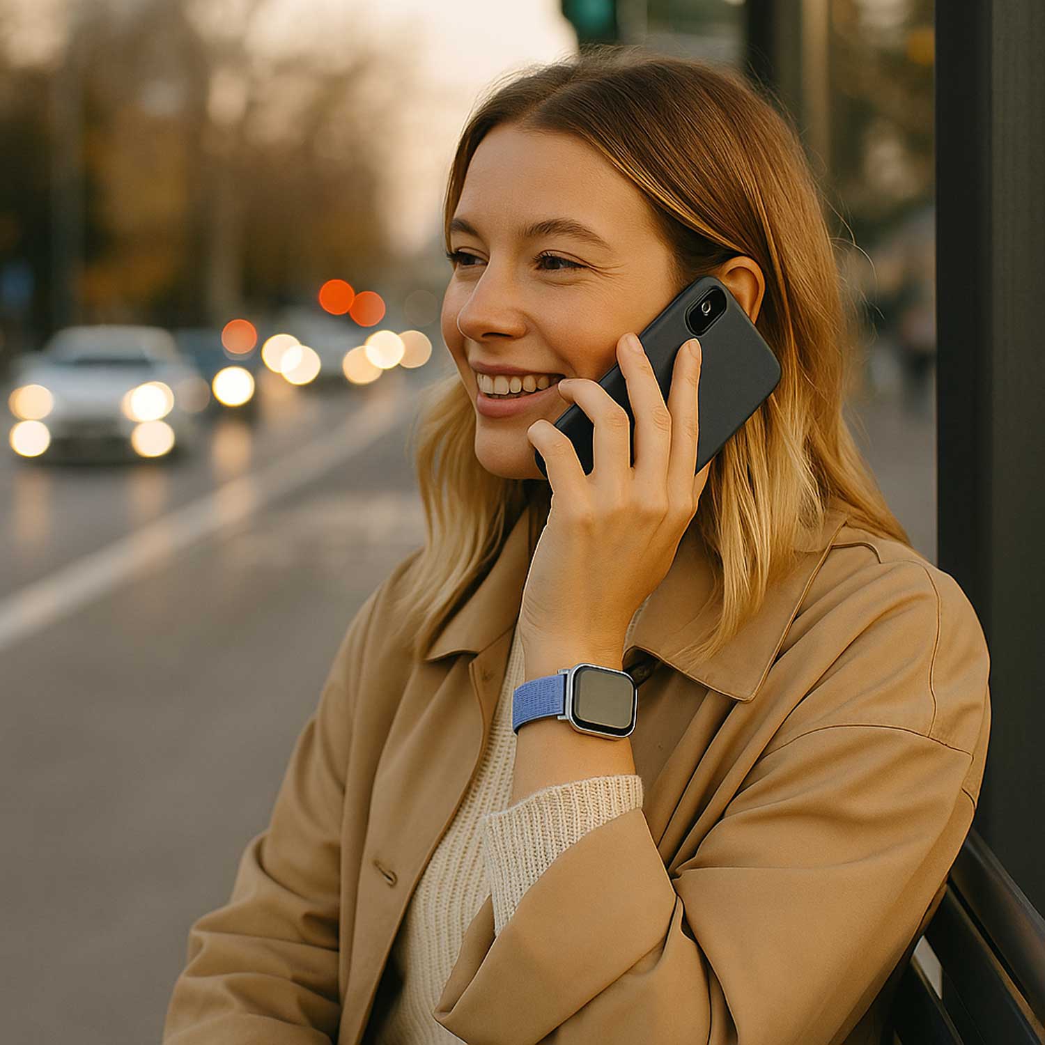 Apple Watch Nylon Sport Loop Strap - Periwinkle - 7440850396343 - 123watches