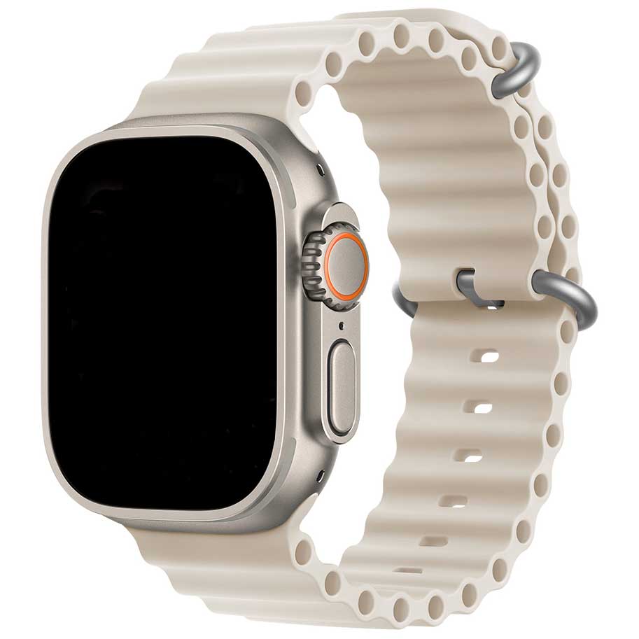 Apple Watch Sport Ocean Strap - Starlight