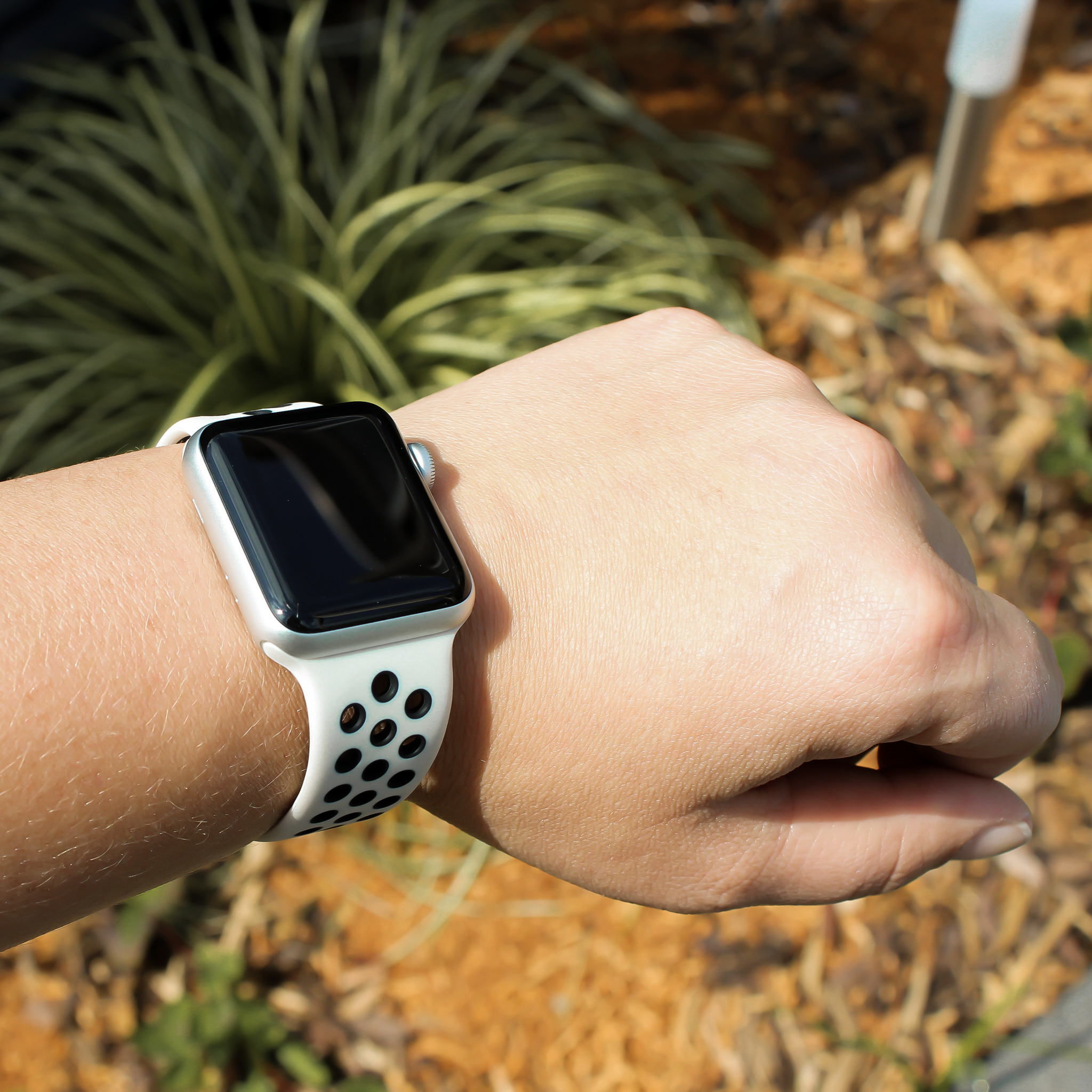 Apple Watch Double Sport Strap - Desert Sand Black