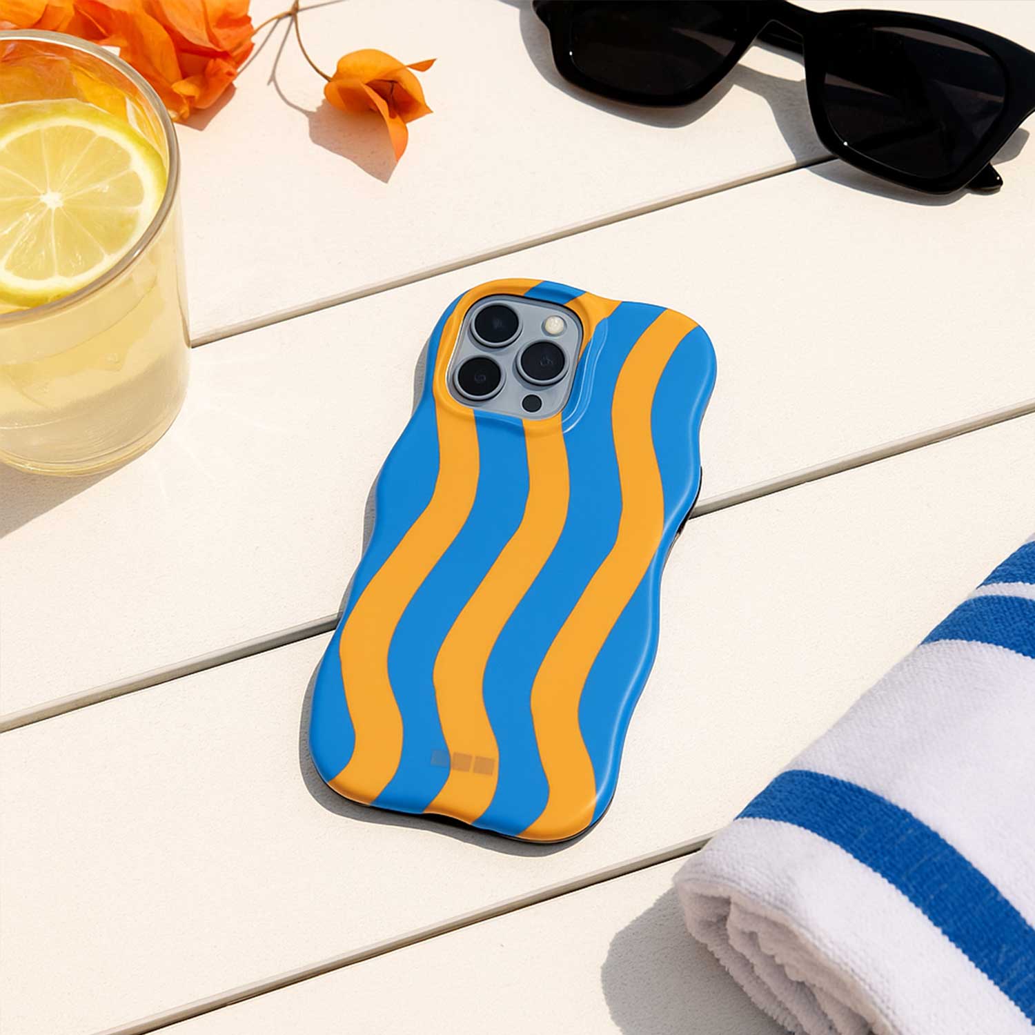 iPhone 14 Pro case Candy - blue orange