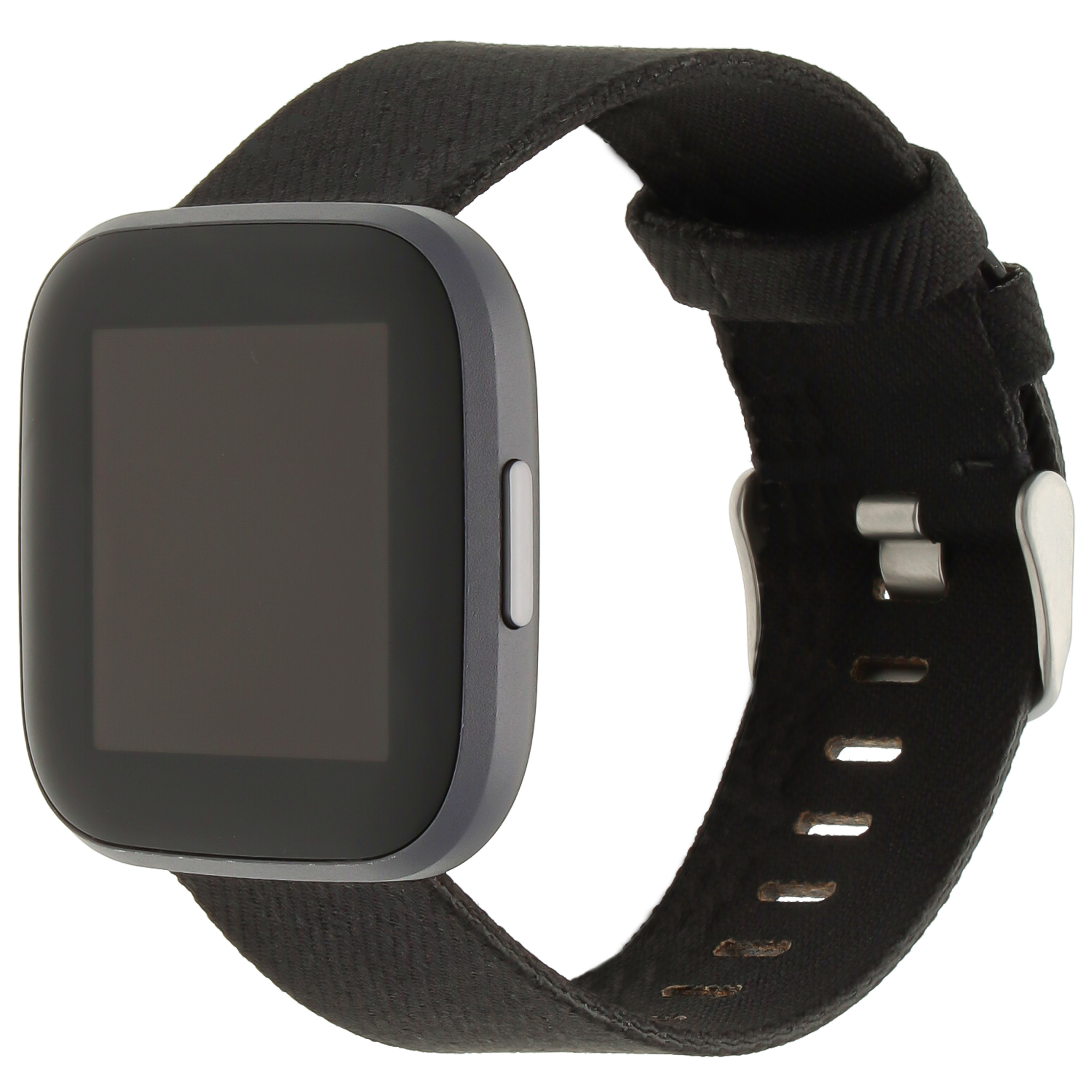 Fitbit Versa Nylon Buckle Strap - Black