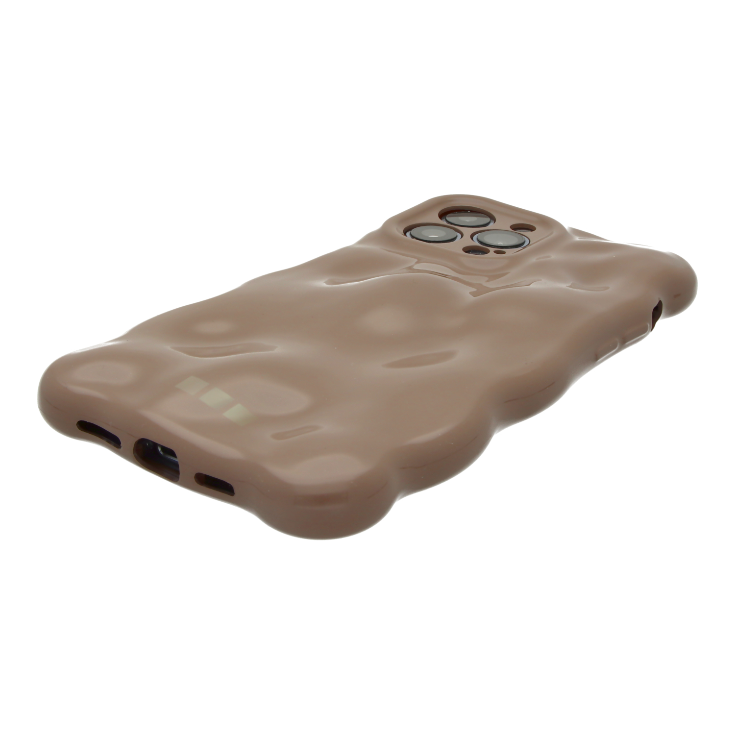 iPhone 15 Pro Max case Bubble - light brown