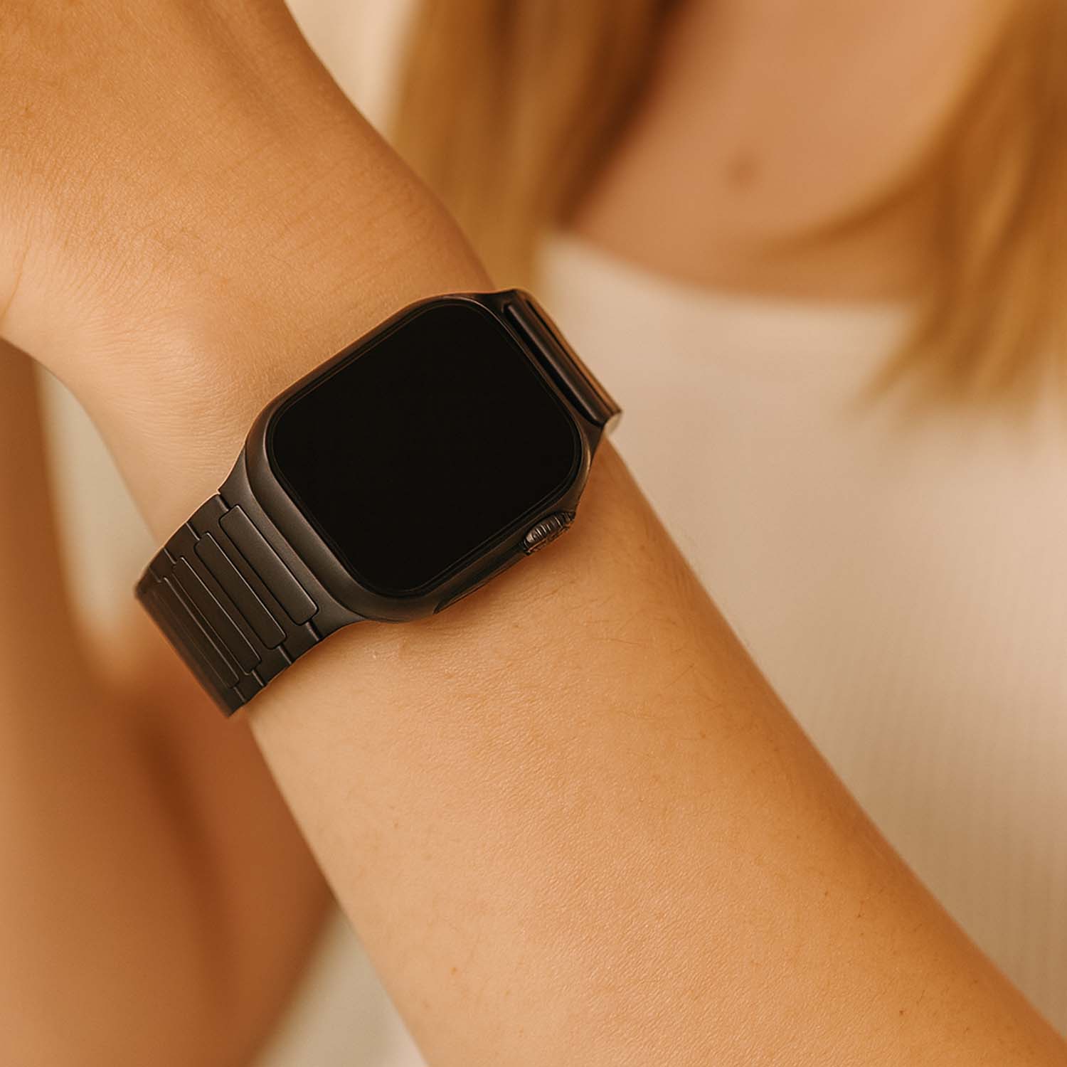 Apple Watch strap Zyro - silicone - black