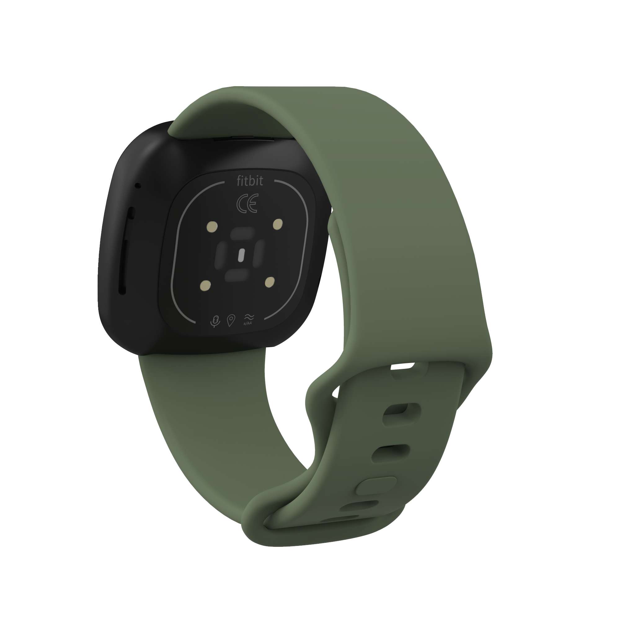 Fitbit Versa 3 / Sense Sport Strap - Green
