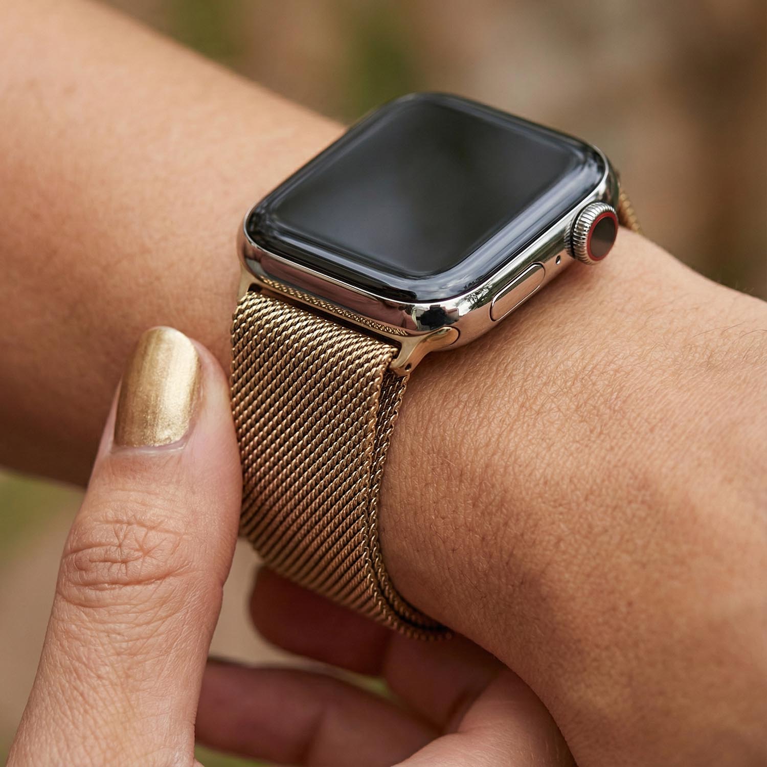 Apple Watch Milanese Strap - Champagne