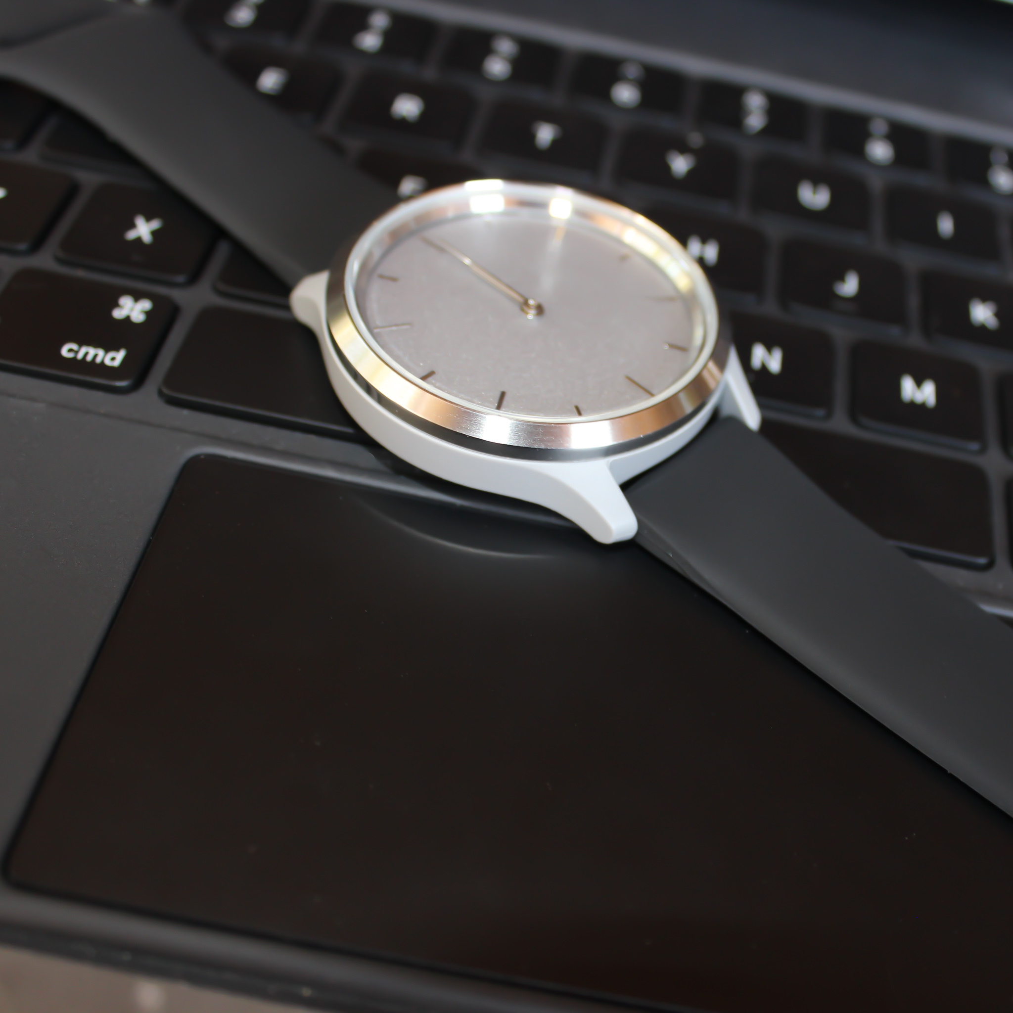 Garmin Vivoactive / Vivomove Silicone Sport Strap - Black