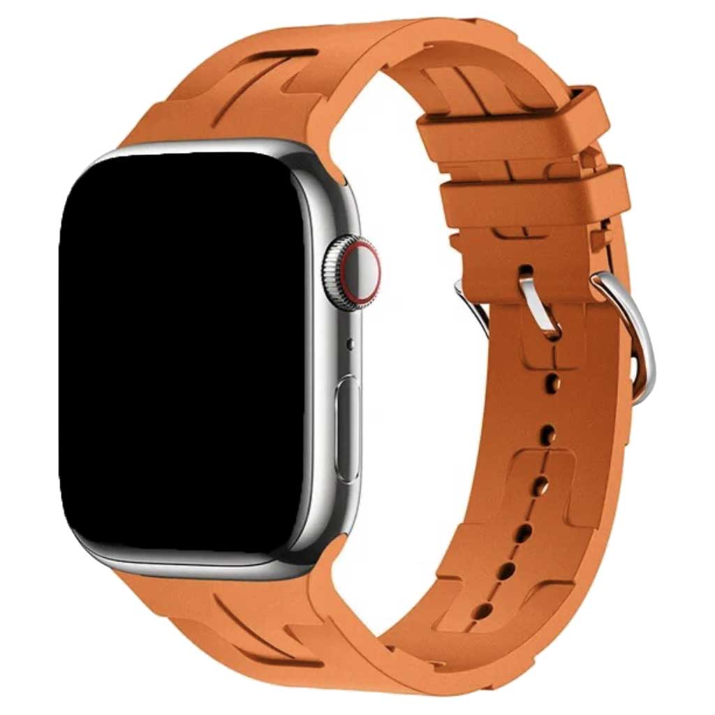 Apple Watch Sport HermèS Kilim Single Tour buckle - Orange