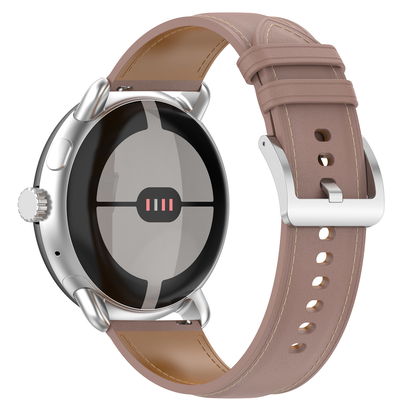Google Pixel Watch Leather Strap - Beige
