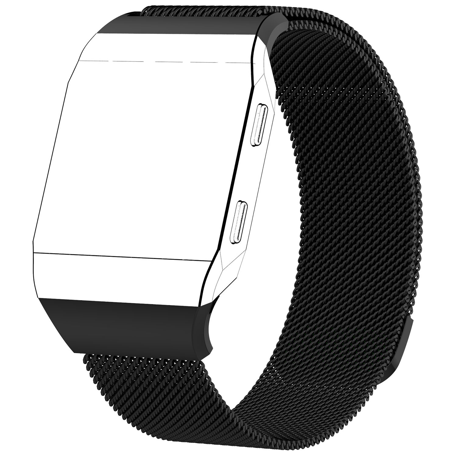 Fitbit Ionic Milanese Strap - Black