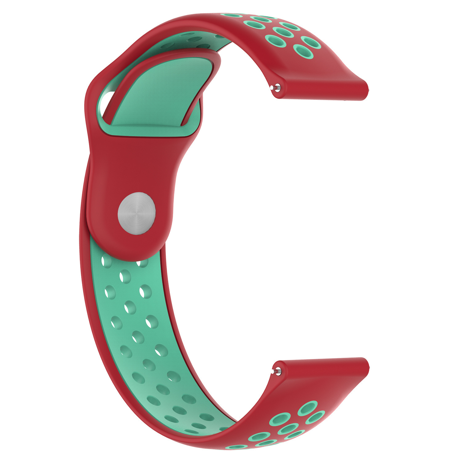 Polar Vantage M / Grit X Dual Sport Strap - Red Teal