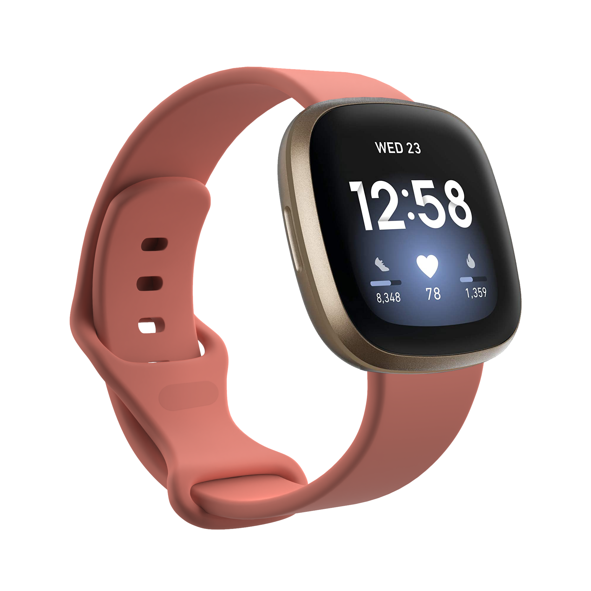Fitbit Versa 3 / Sense Sport Strap - Pink