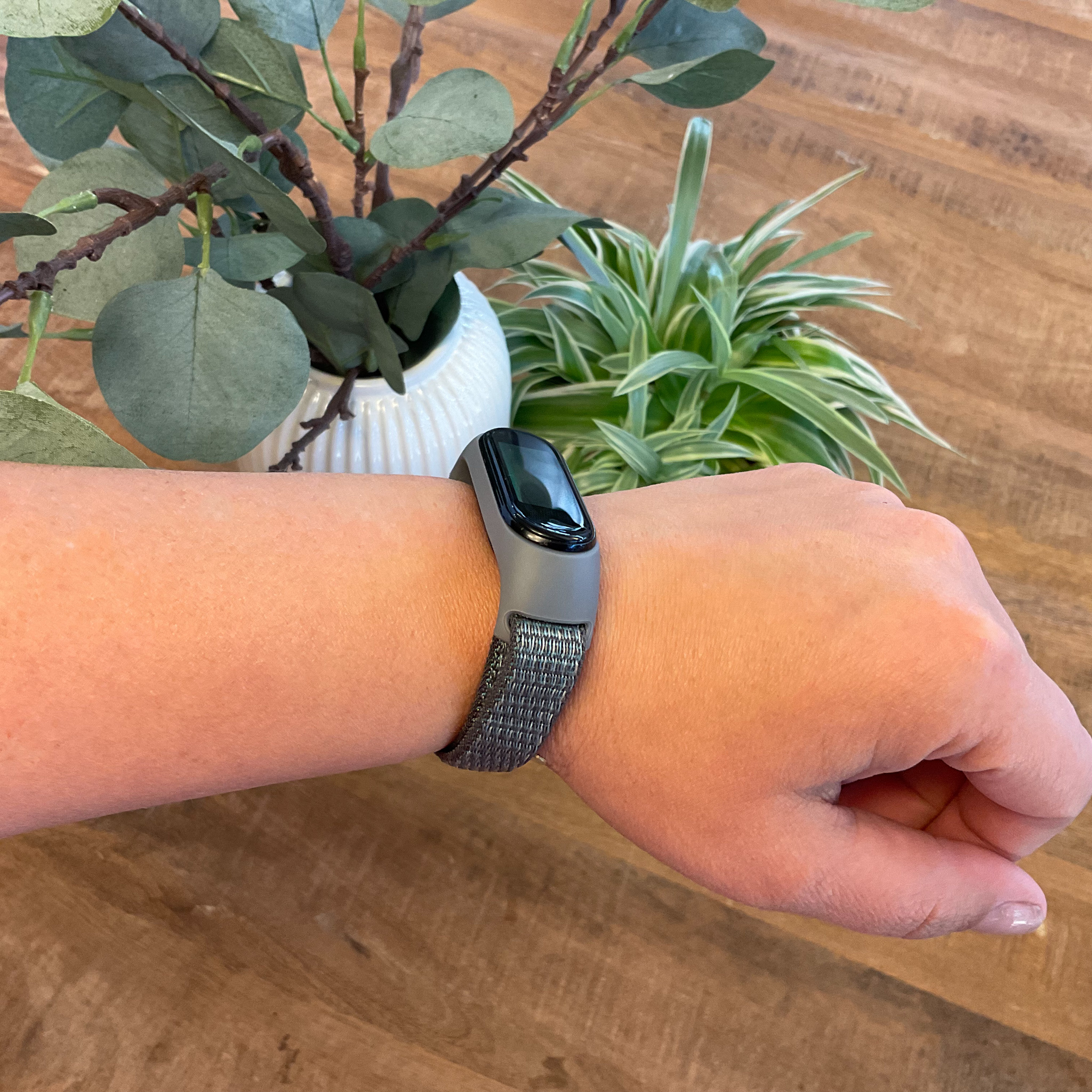 Xiaomi Mi 3/4/5/6 Nylon Sport Strap - Storm Grey