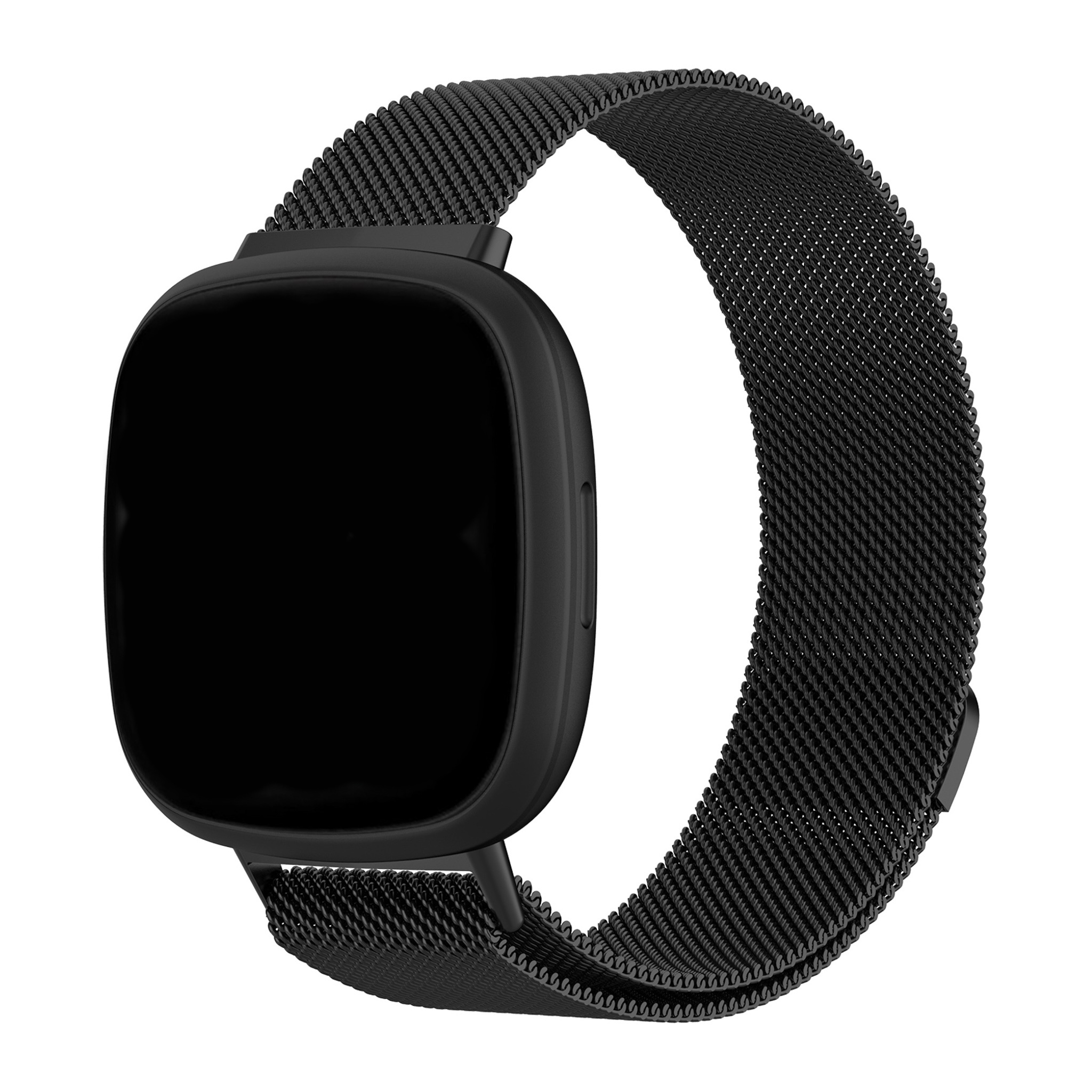 Fitbit Versa 3 / Sense Milanese Strap - Black