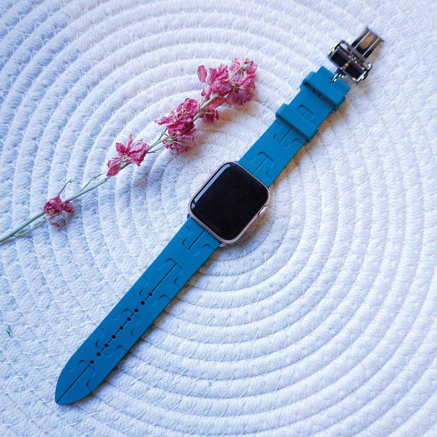 Apple Watch Sport HermèS Kilim Single Tour - Pine Green