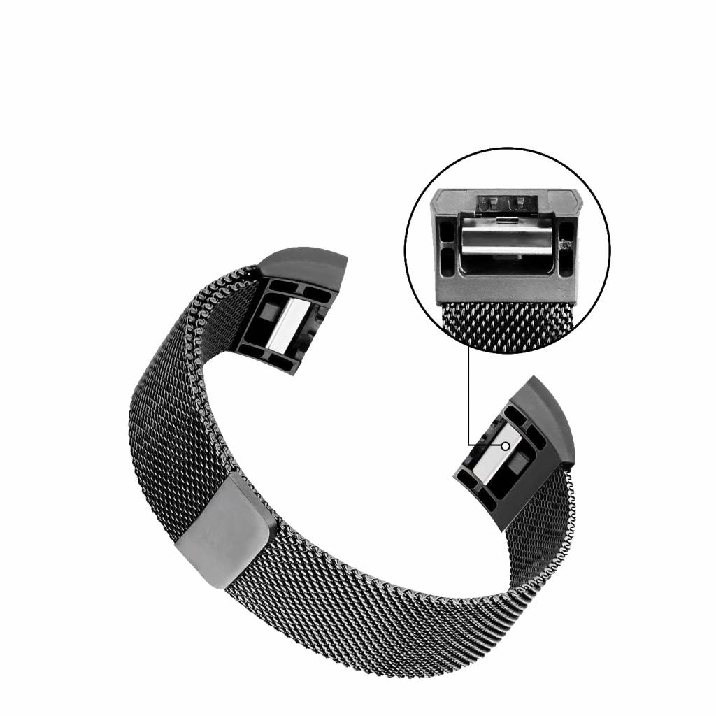 Fitbit Charge 2 Milanese Strap - Space Grey