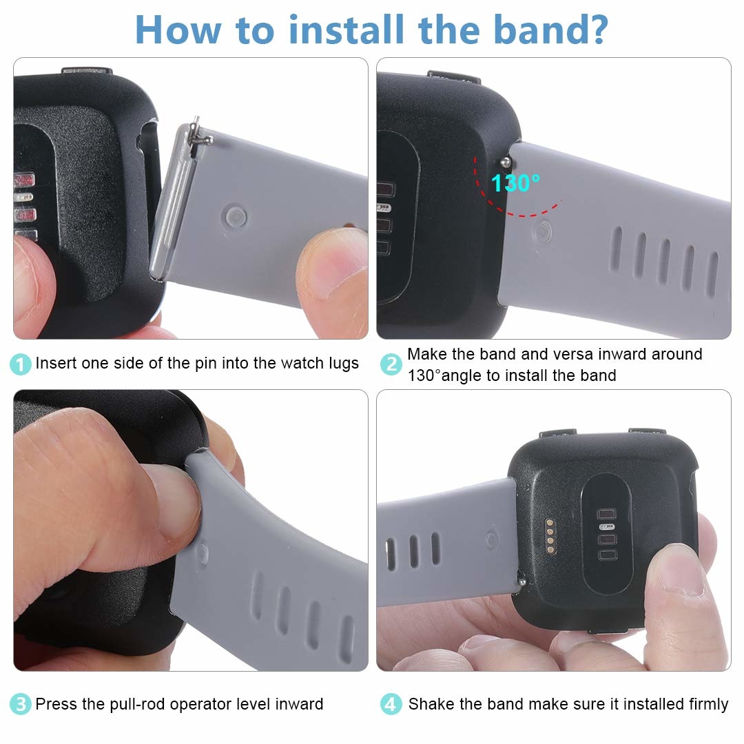 Fitbit Versa Sport Strap - Blue More