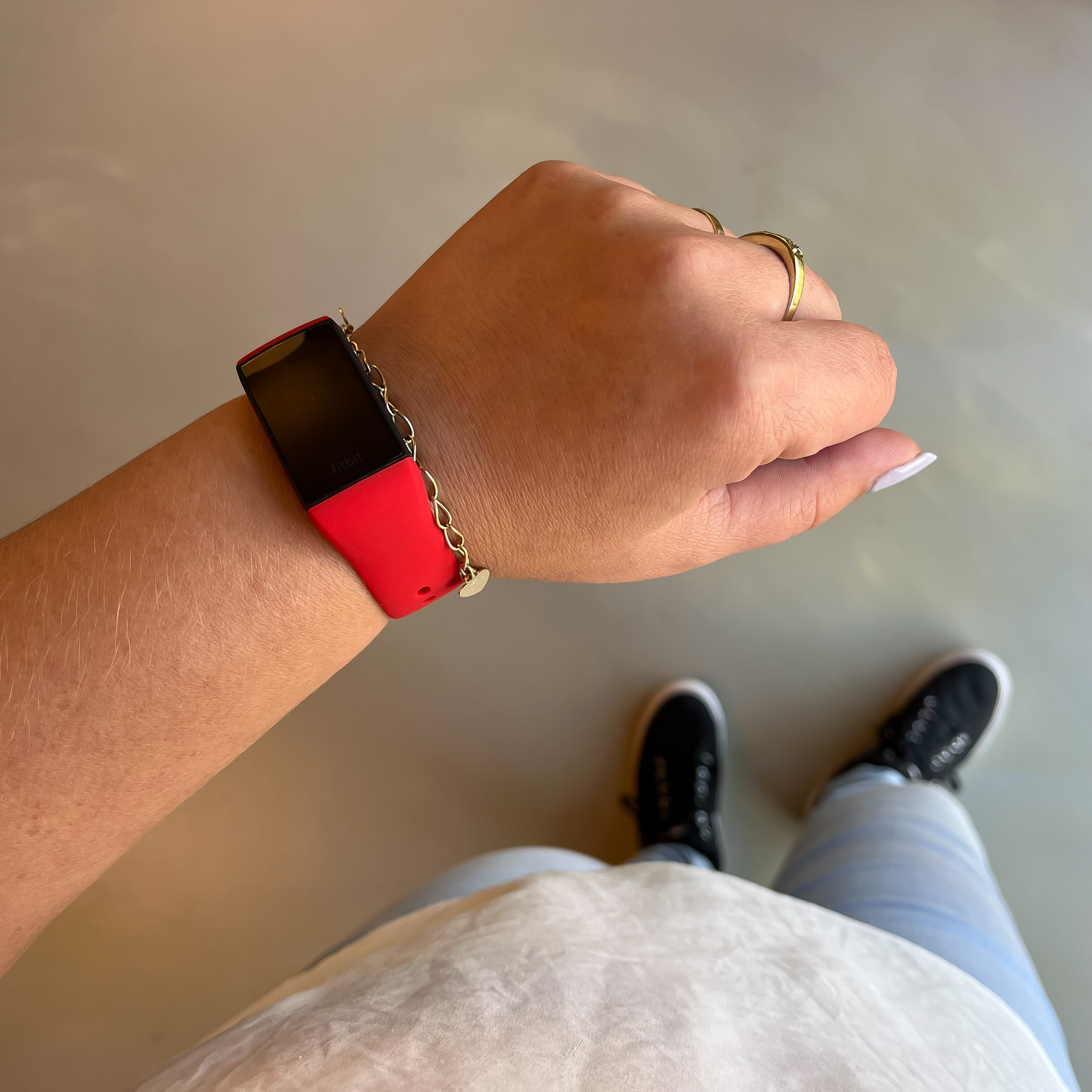 Fitbit Charge 3 &Amp; 4 Sport Strap - Red