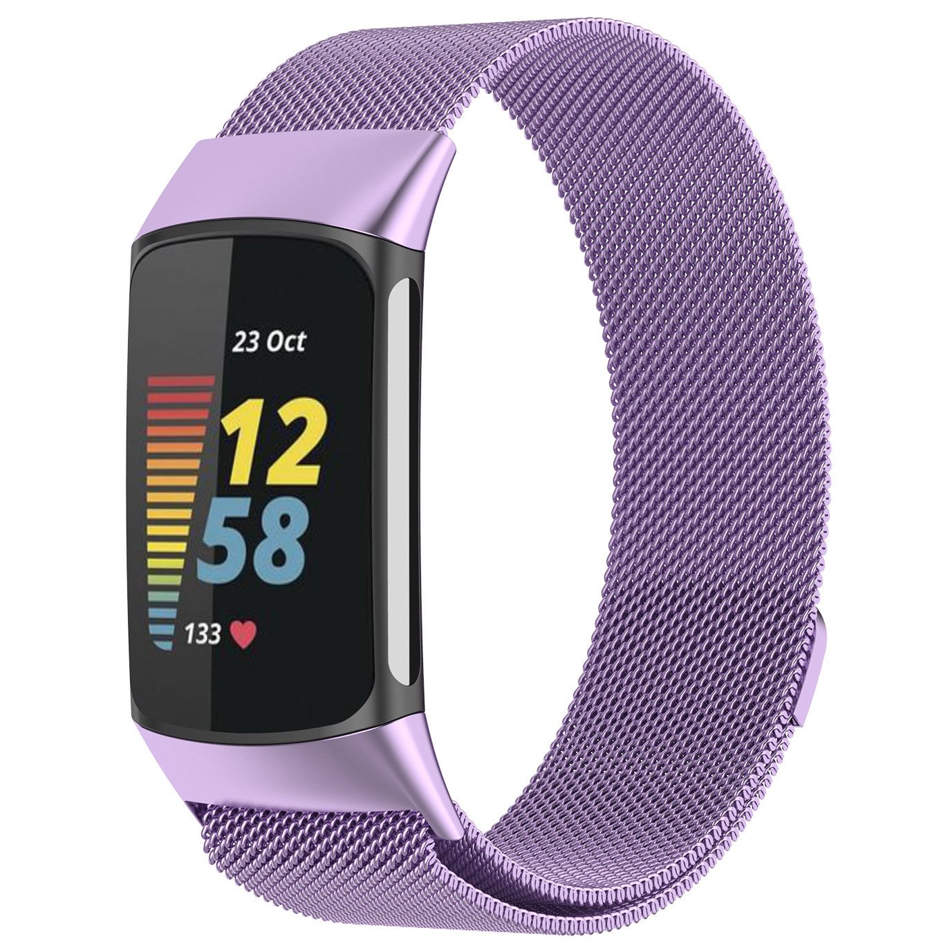 Fitbit Charge 5 Milanese Strap - Purple