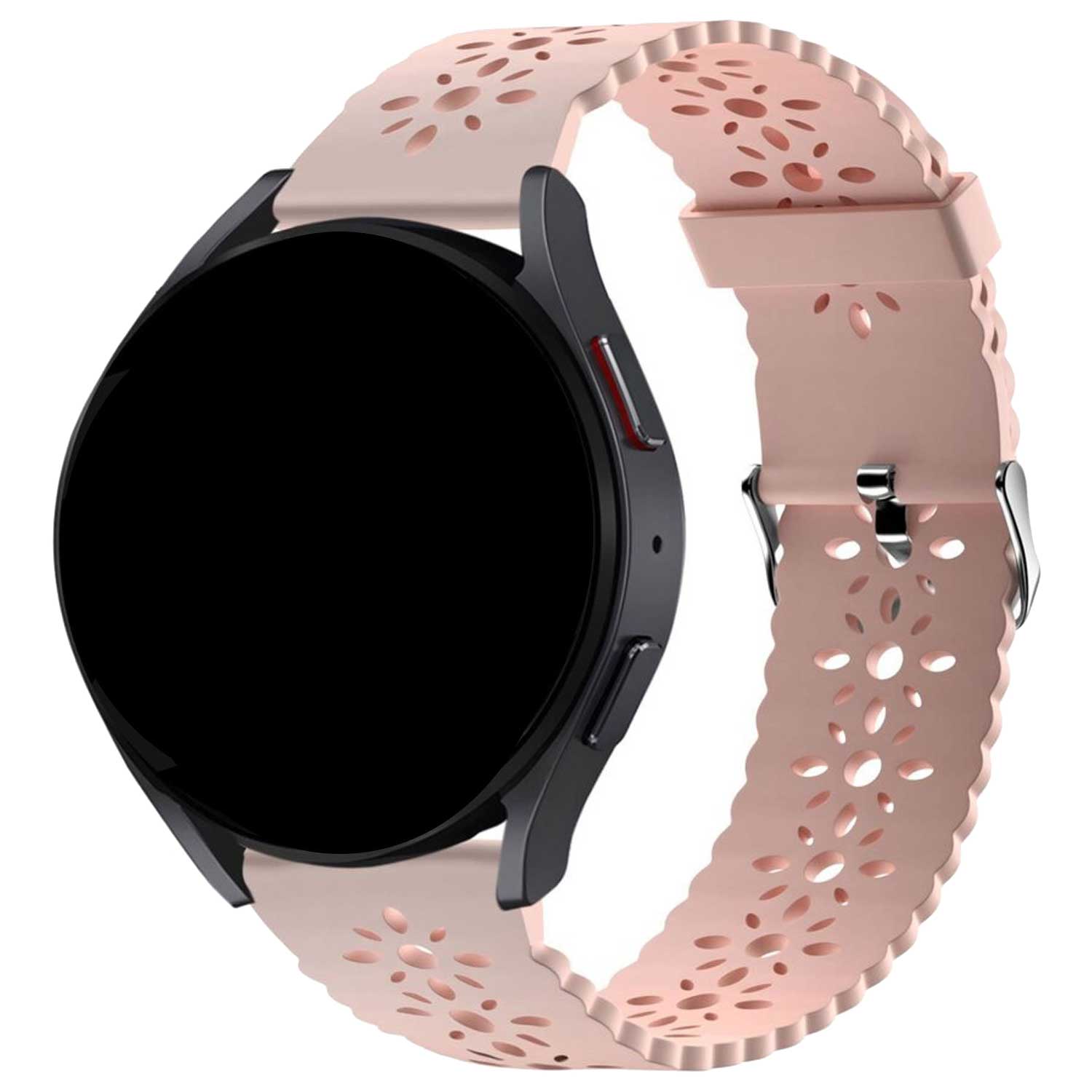 Samsung Galaxy Watch 7 Bright Silicone Strap - Pink