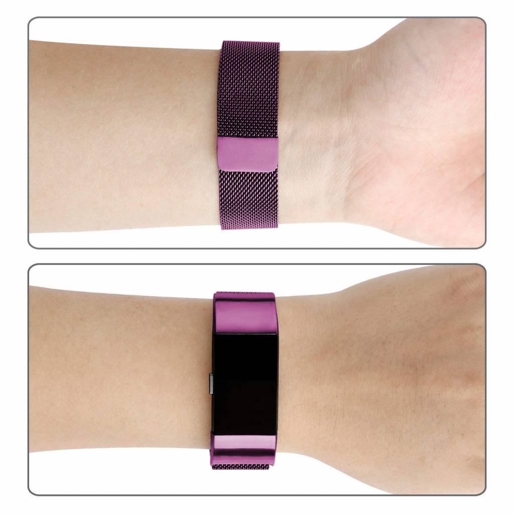 Fitbit Charge 2 Milanese Strap - Purple