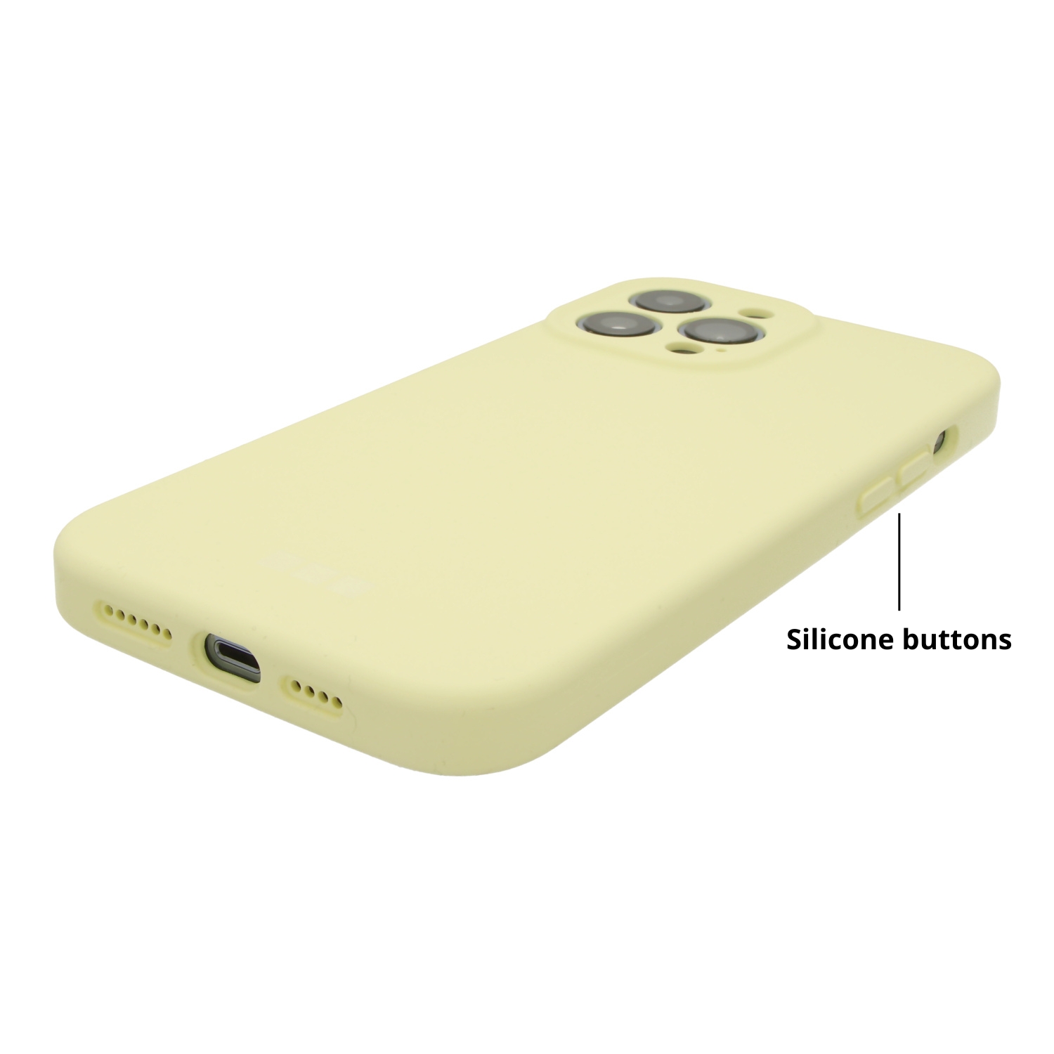 iPhone 16 Pro Max case Coloree - silicone - yellow