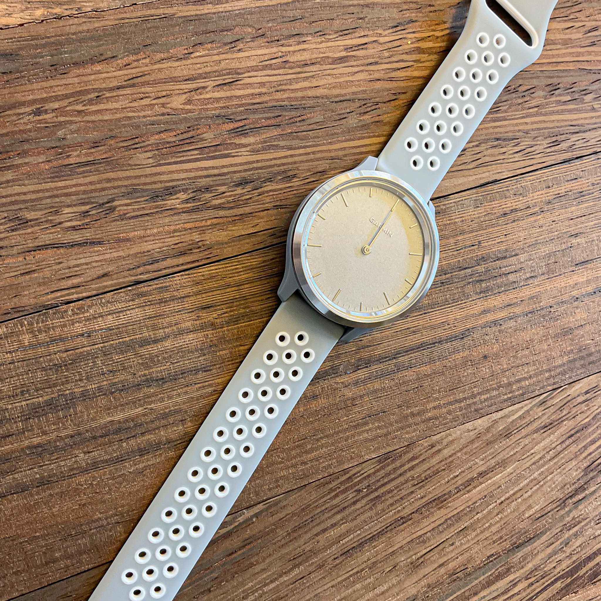 Garmin Vivoactive / Vivomove Double Sport Strap - Grey White