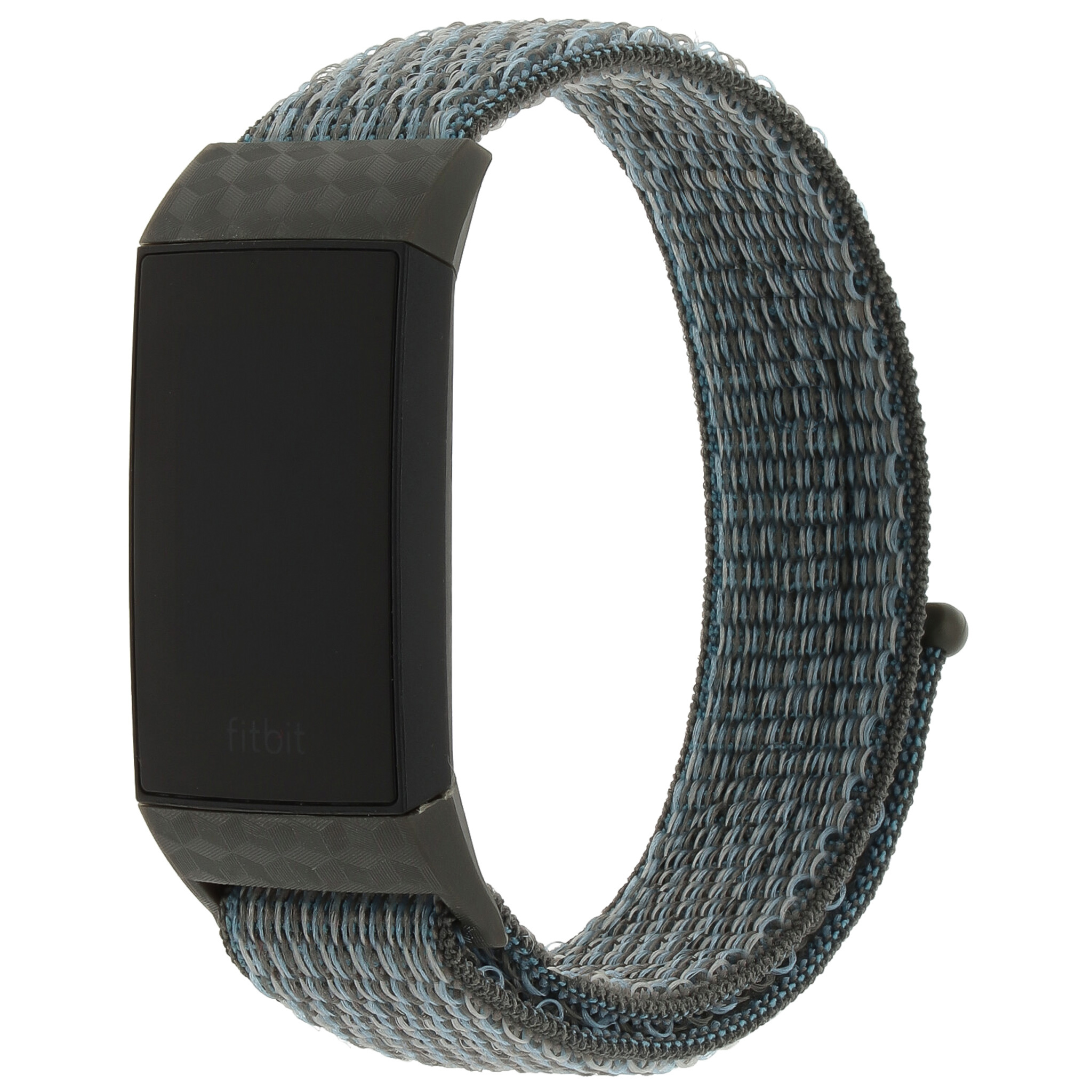 Fitbit Charge 3 &Amp; 4 Nylon Strap - Storm Grey