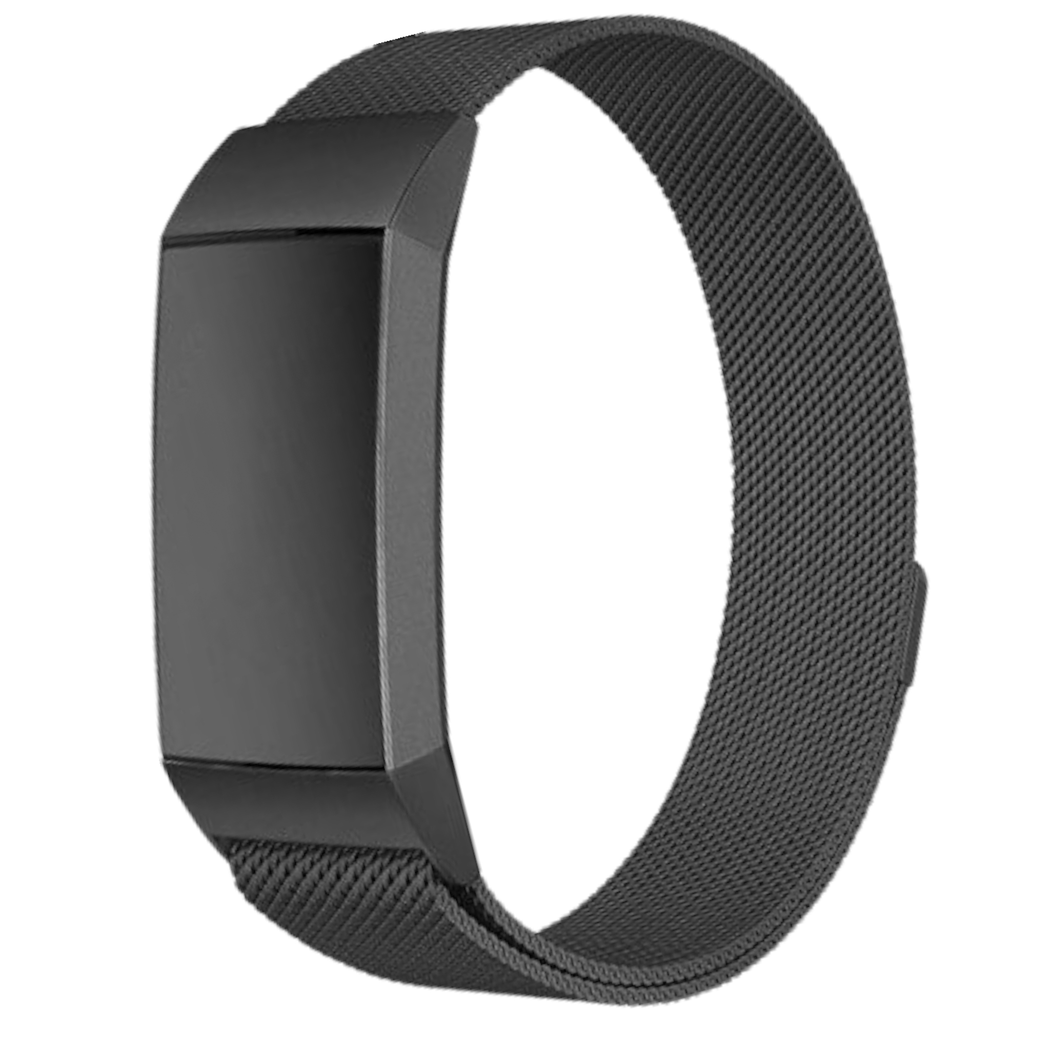 Fitbit Charge 3 &Amp; 4 Milanese Strap - Black