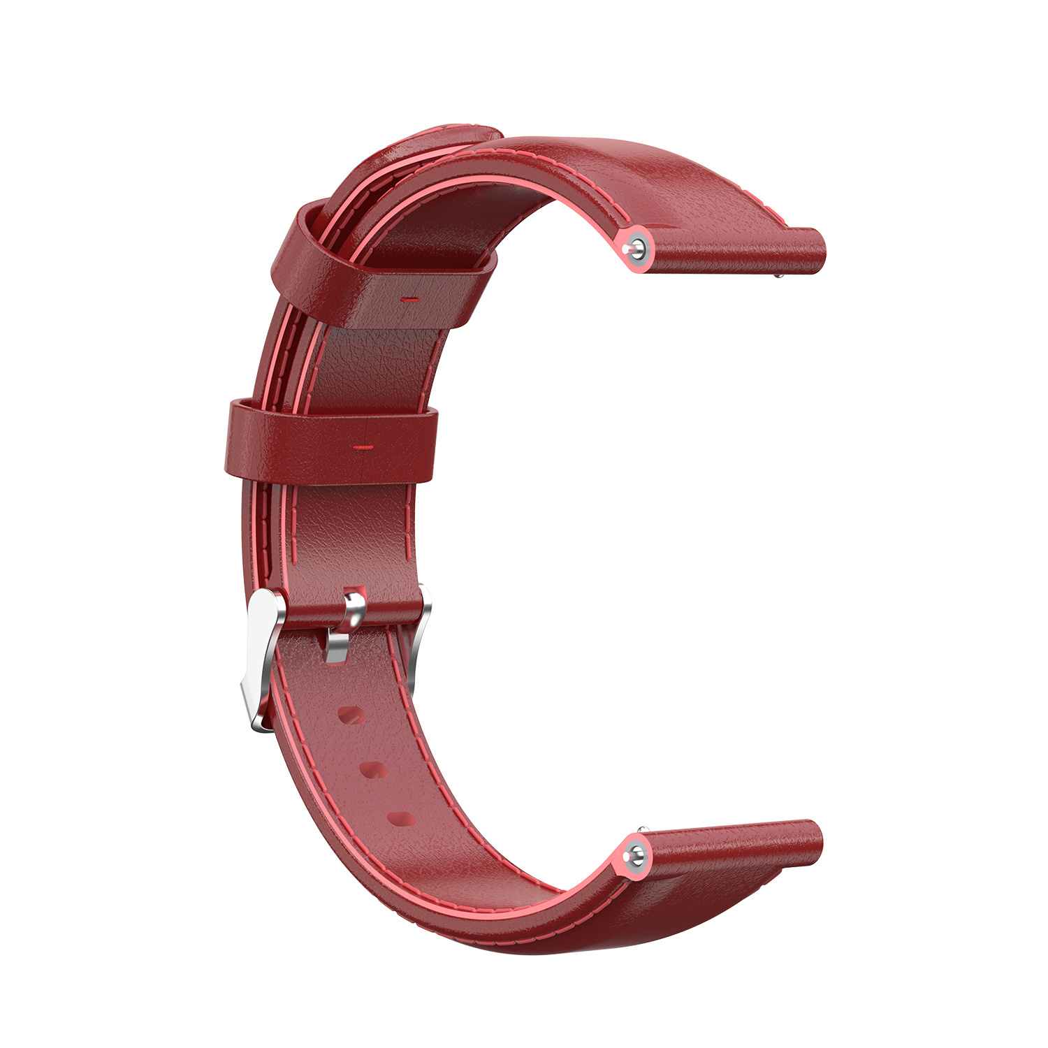 Huawei Watch Gt Leather Strap - Red Huawei Watch Gt Leather Strap - Red