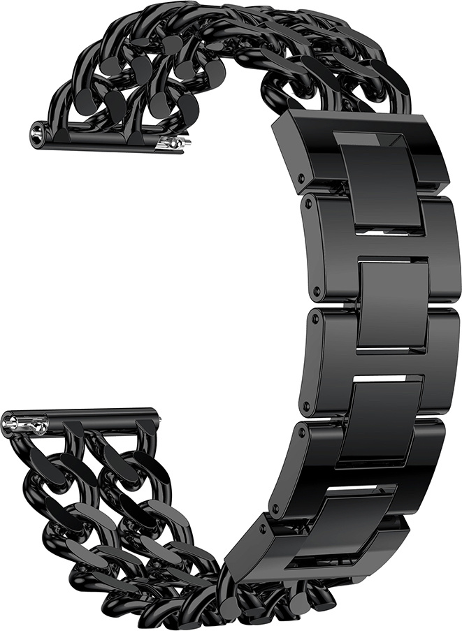 Samsung Galaxy Watch Cowboy Steel Link Strap - Black