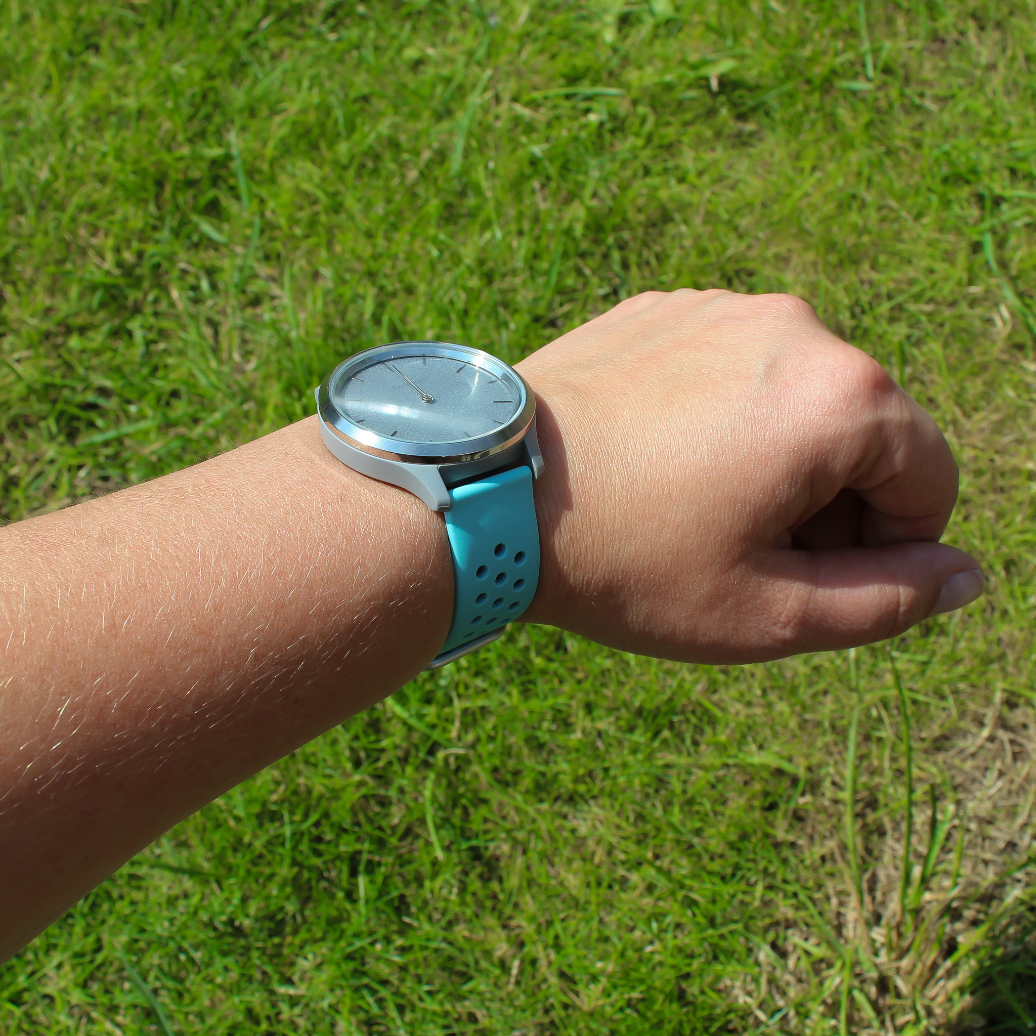 Garmin Vivoactive / Vivomove Sport Double Buckle Strap - Teal