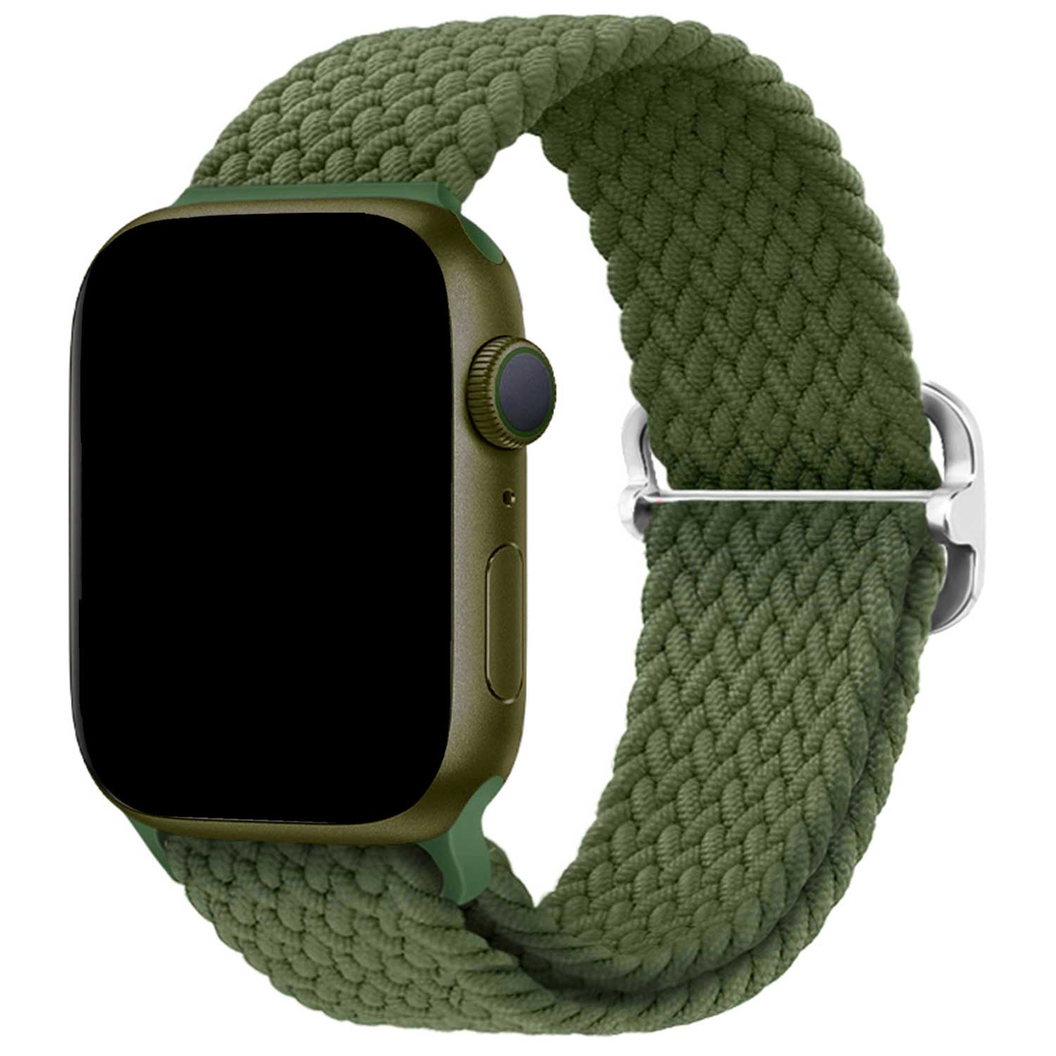  Apple Watch Nylon Braided Buckle Weavy Strap