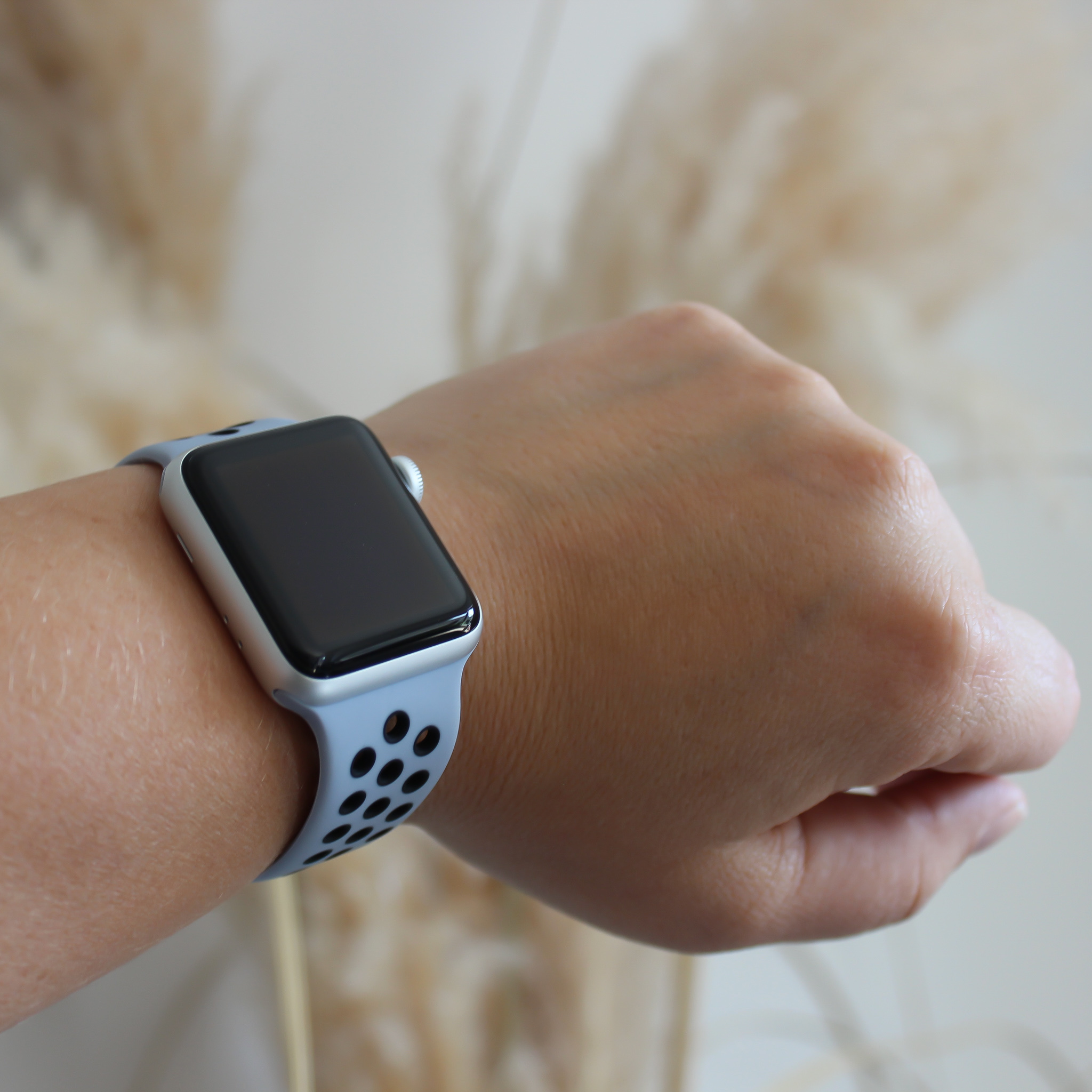 Apple Watch Double Sport Strap - Fog Black