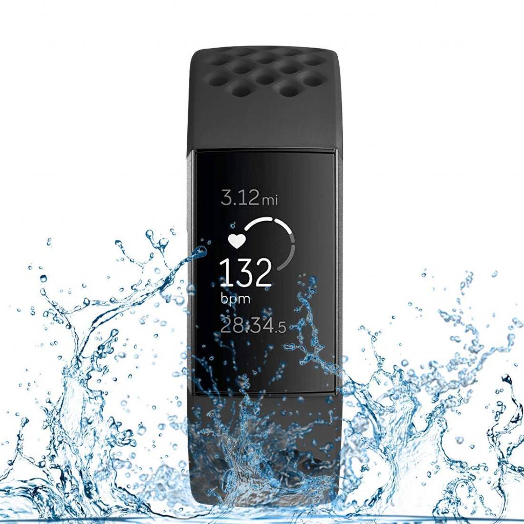 Fitbit Charge 3 &Amp; 4 Sport Point Strap - Black