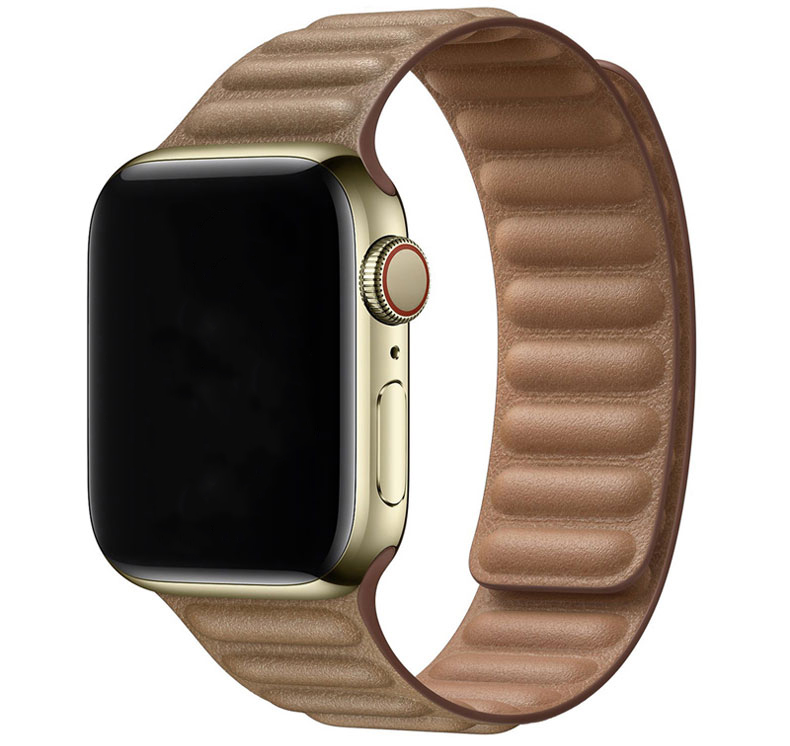 Apple Watch Leather Solo Strap - Brown