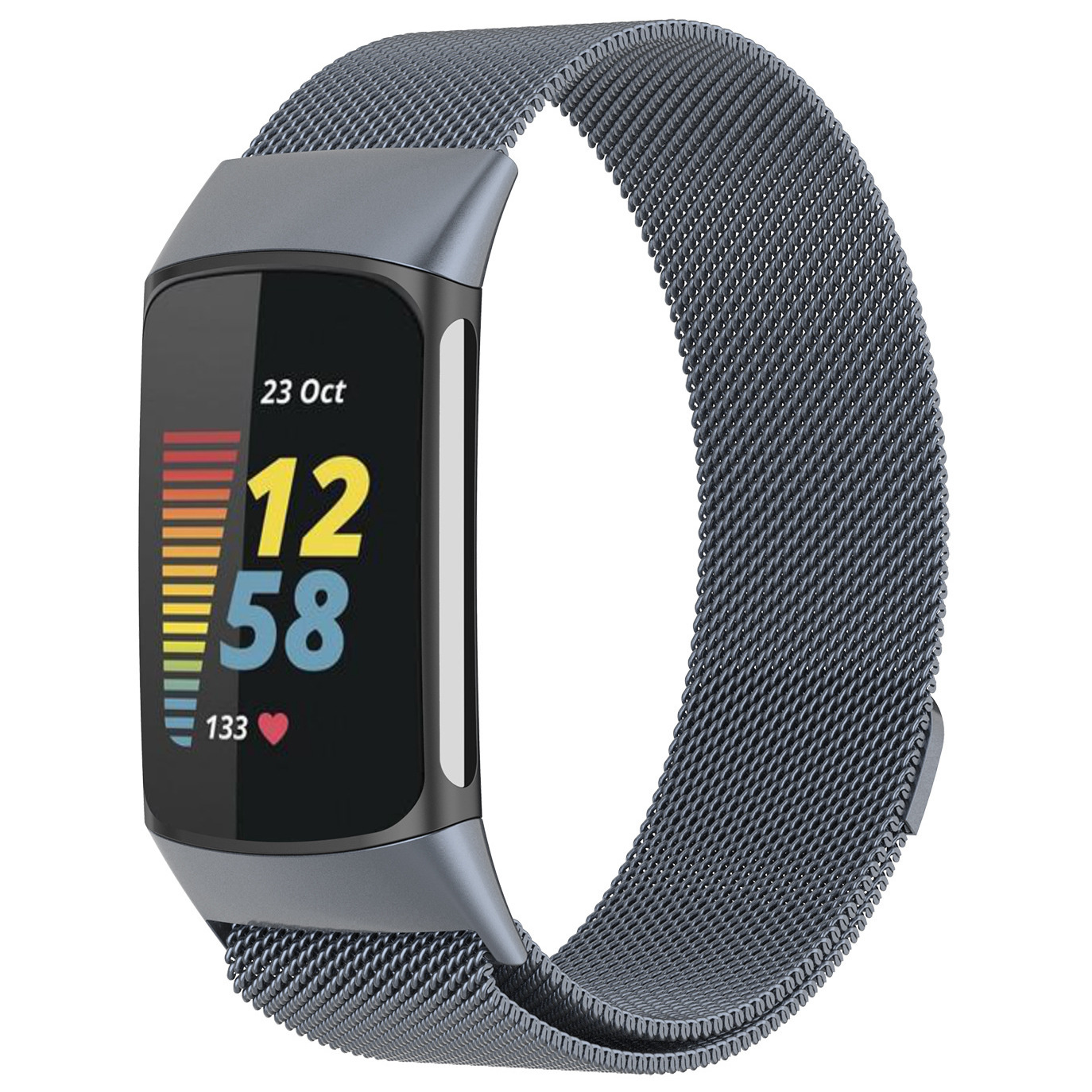 Fitbit Charge 5 Milanese Strap - Space Grey