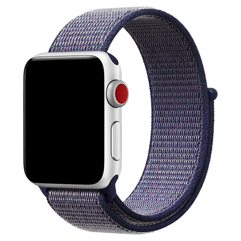 Apple Watch Nylon Sport Loop Strap - Midnight Blue