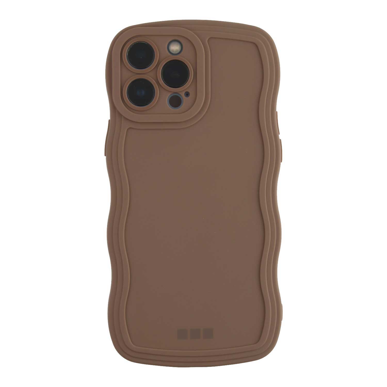 iPhone 15 case Curve - brown