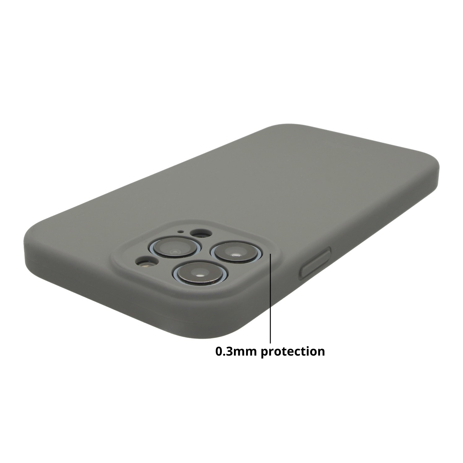 iPhone 16 Plus case Coloree - silicone - grey