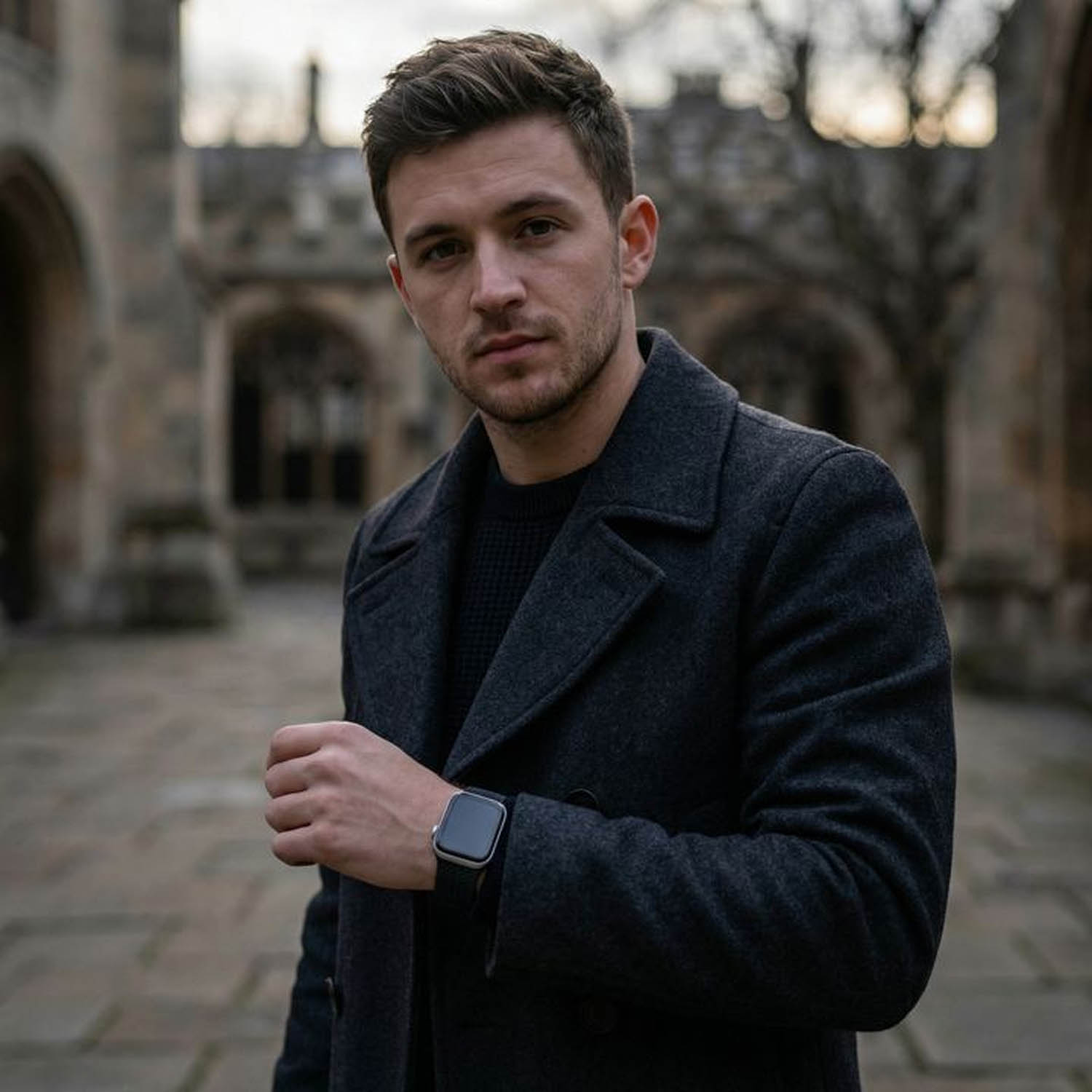 Apple Watch Nylon Braided Solo Loop Strap - Black