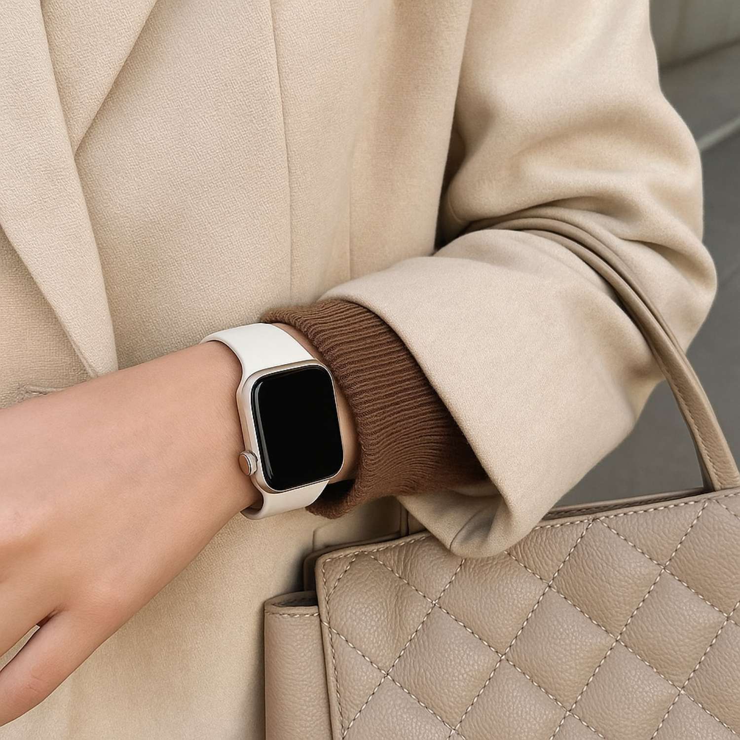 Apple Watch Sport Strap - Starlight