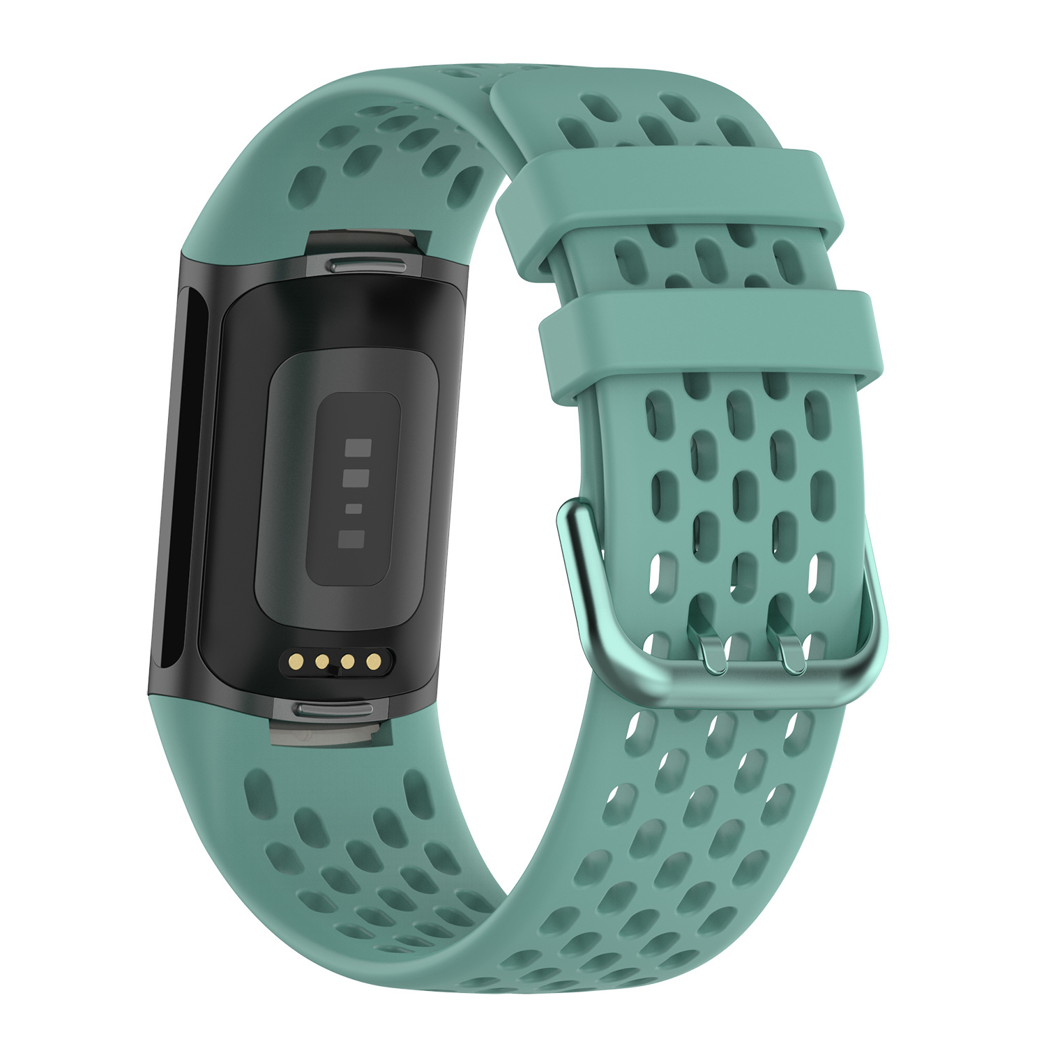 Fitbit Charge 5 Sport Point Strap - Pine Green