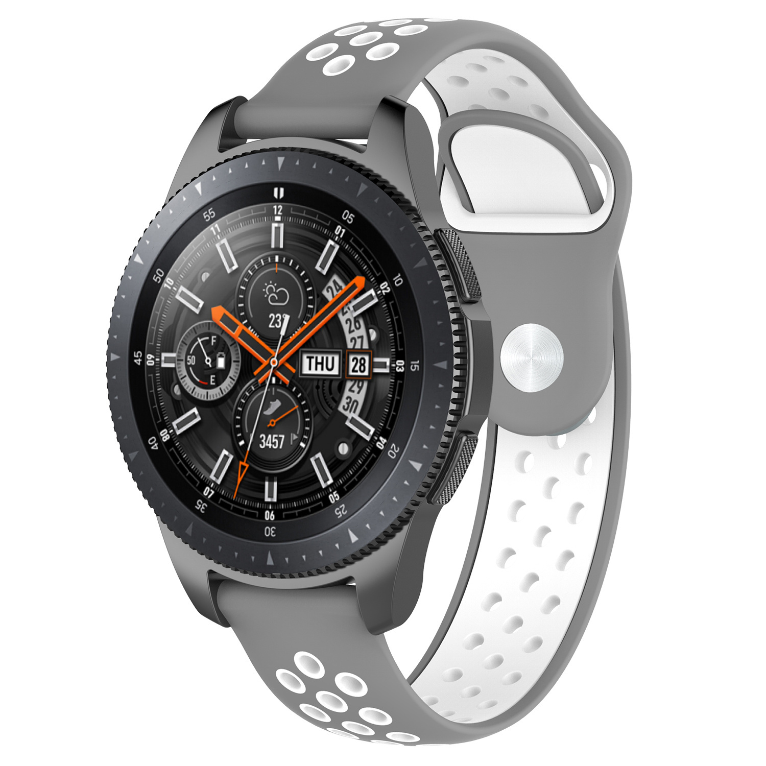 Huawei Watch Gt Double Sport Strap - Grey White