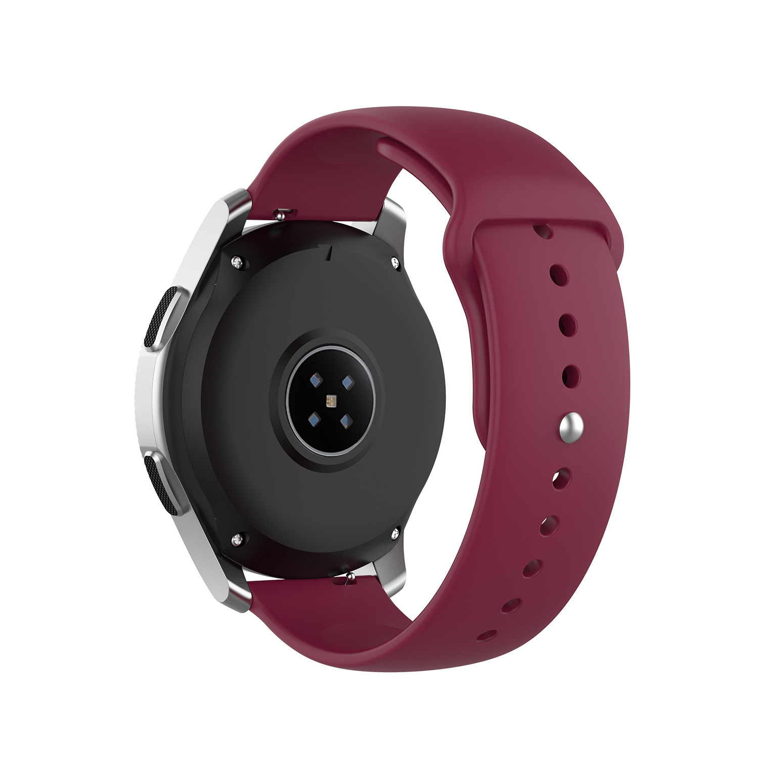 Polar Ignite Silicone Sport Strap - Wine Red