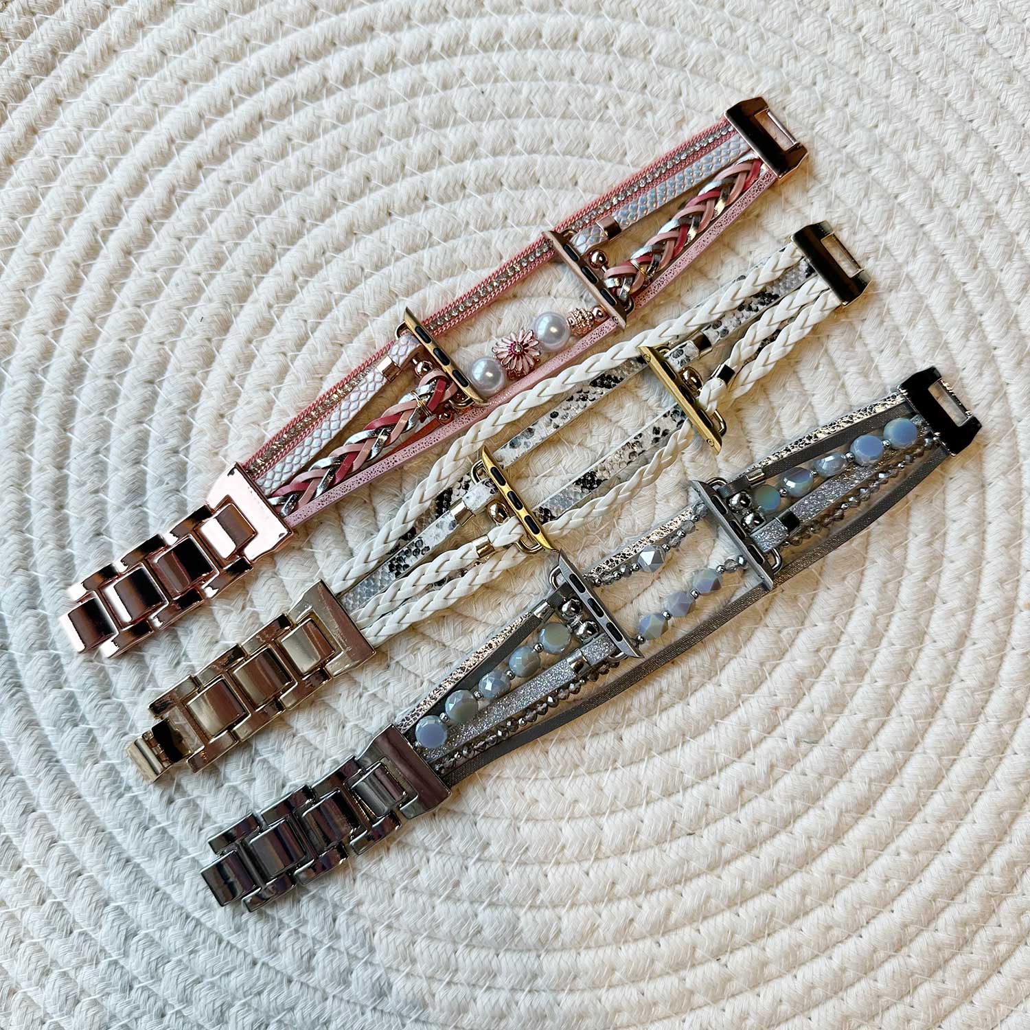 Apple Watch Jewellery Strap – Liz Pink