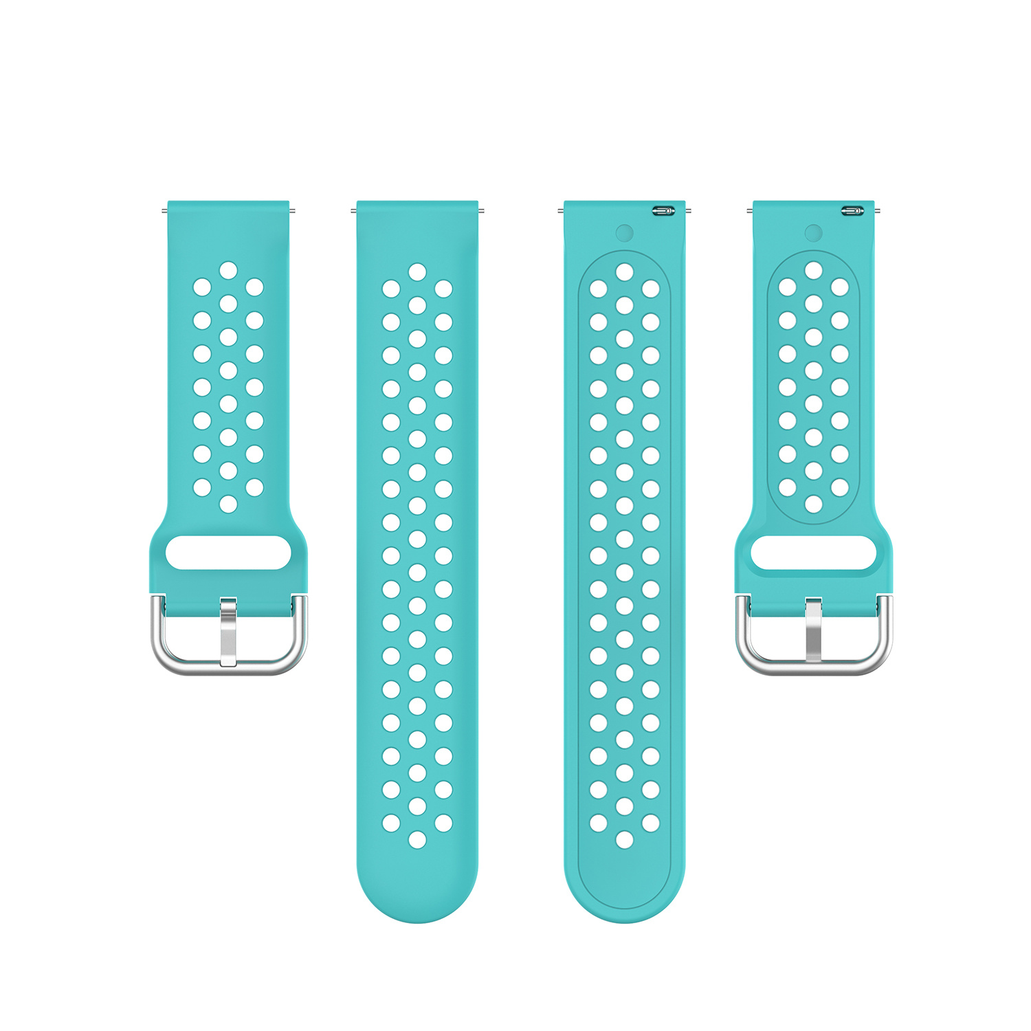 Garmin Vivoactive / Vivomove Sport Double Buckle Strap - Teal